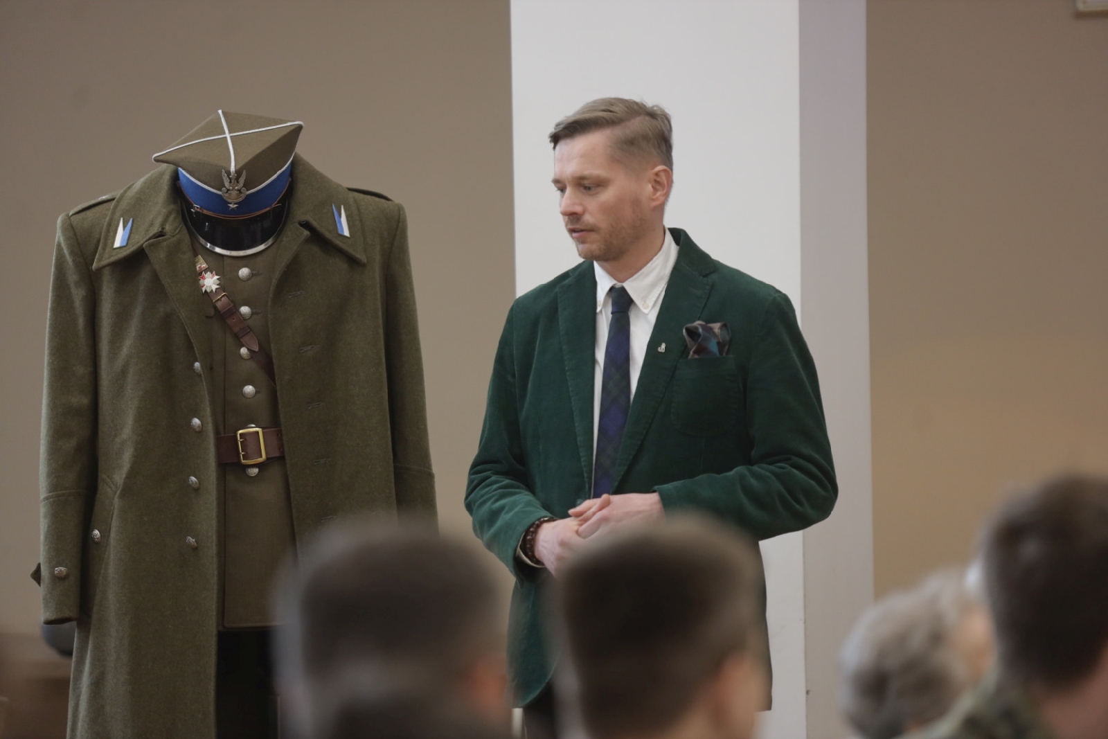 Spotkanie Sybiraków, kombatantów i uczniów z Zawiszy Czarnego