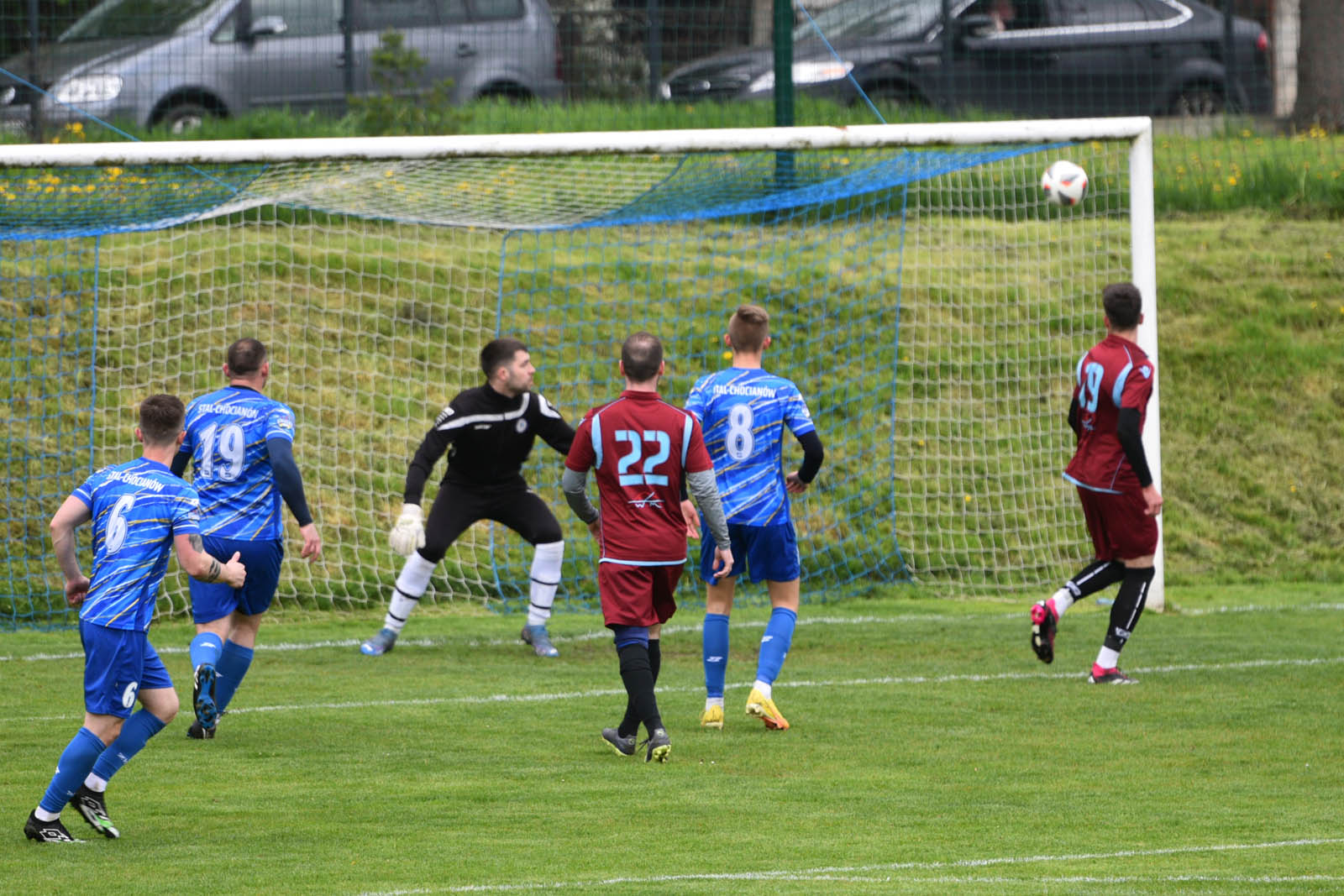 Stal Chocianów wygrywa z Błękitnymi Koskowice
