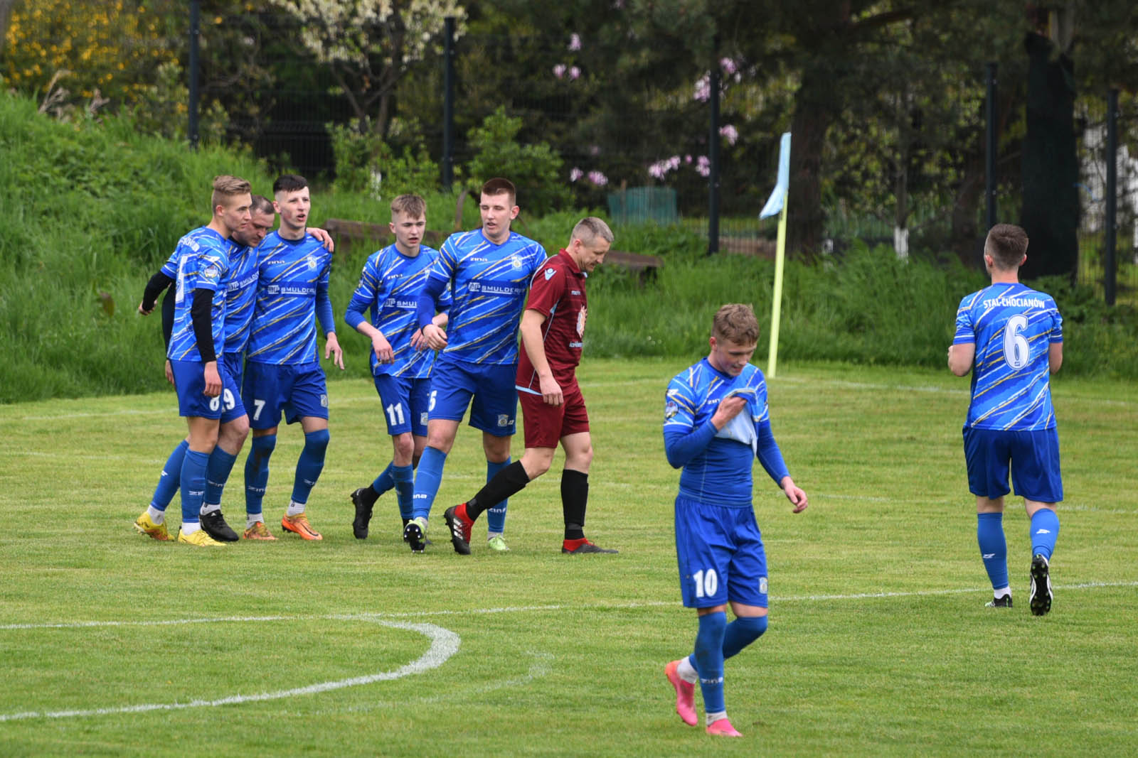 Stal Chocianów wygrywa z Błękitnymi Koskowice