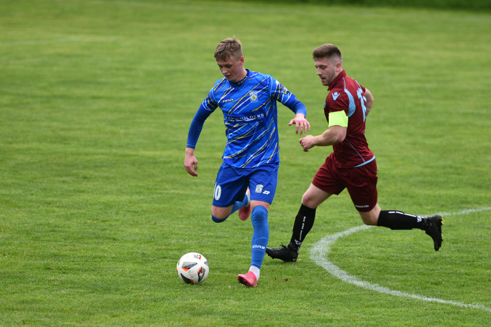 Stal Chocianów wygrywa z Błękitnymi Koskowice