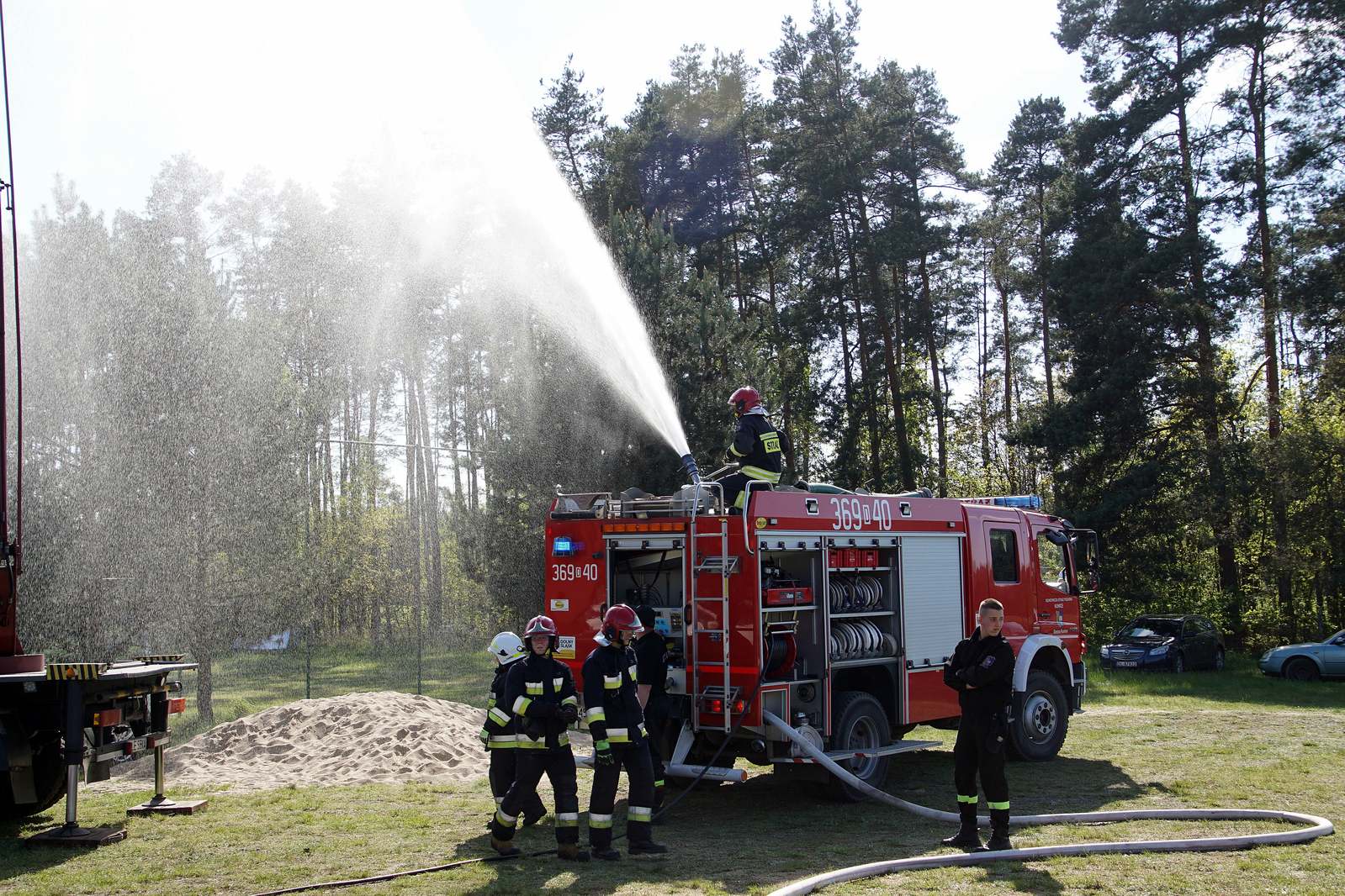 Strażacy z gminy Kunice świętowali, bawili się w Miłogostowicach