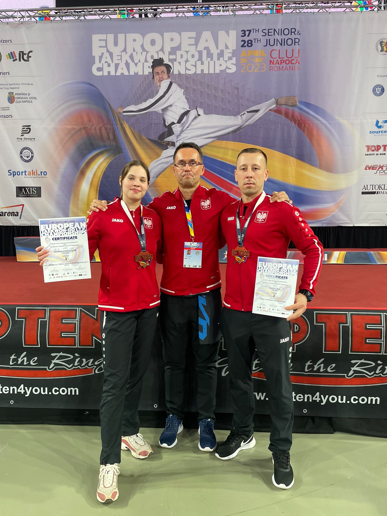 Mistrzostwa Europy Taekwon-Do w rumuńskim  Kluż-Napoce