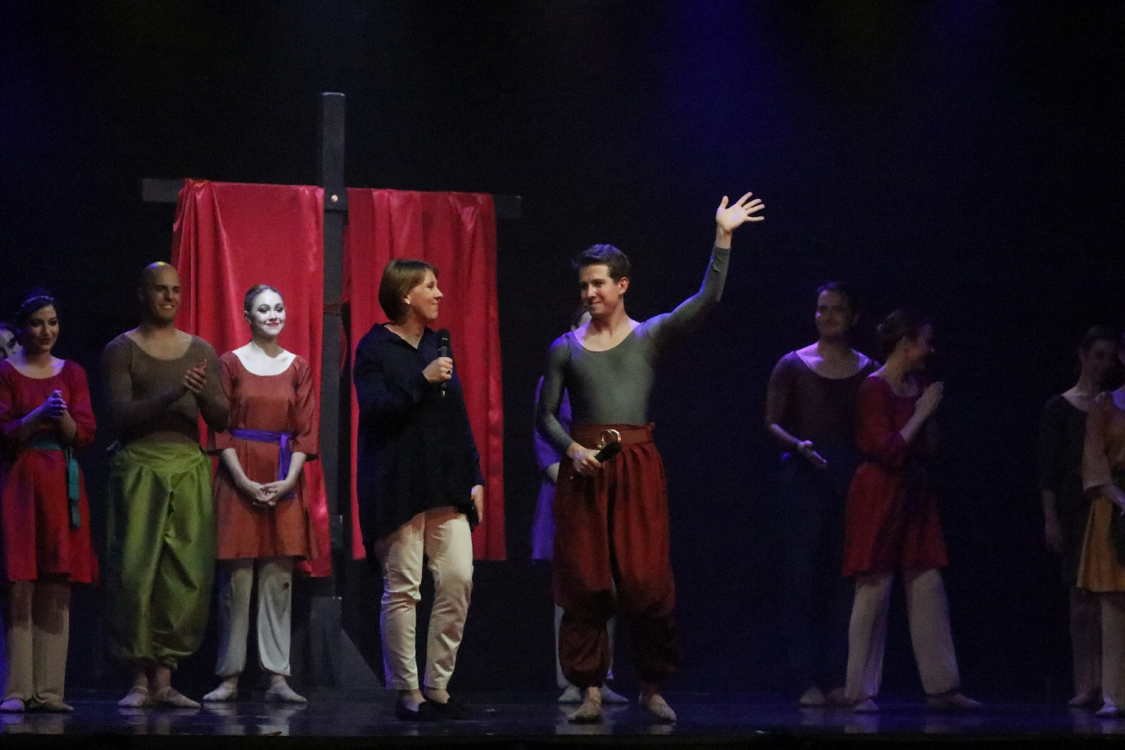 Ballet Magnificat w spektaklu Deliver us! (Wybaw nas)