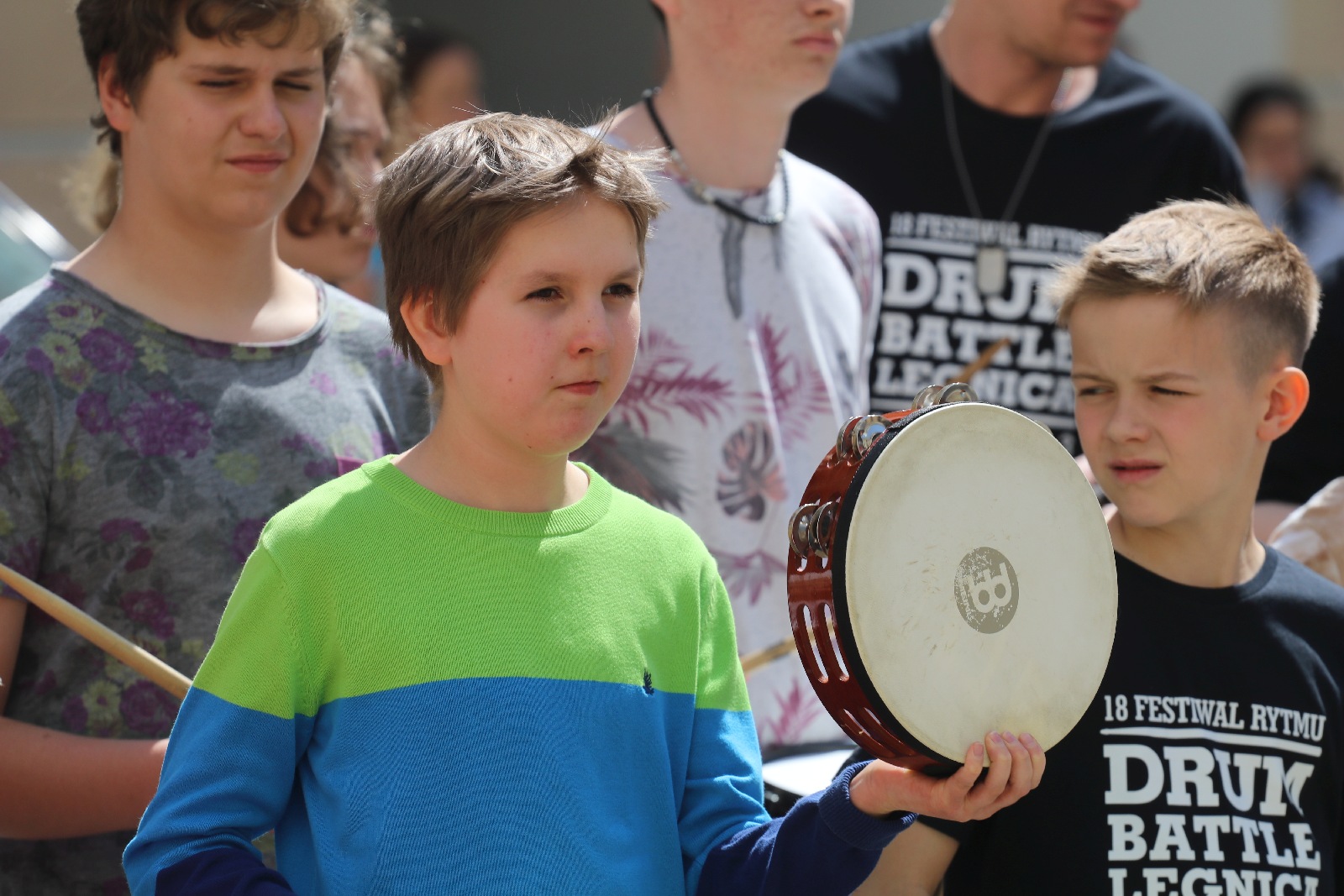 Parada perkusyjna pod wodzą Jacka Muzioła przeszła przez Legnicę