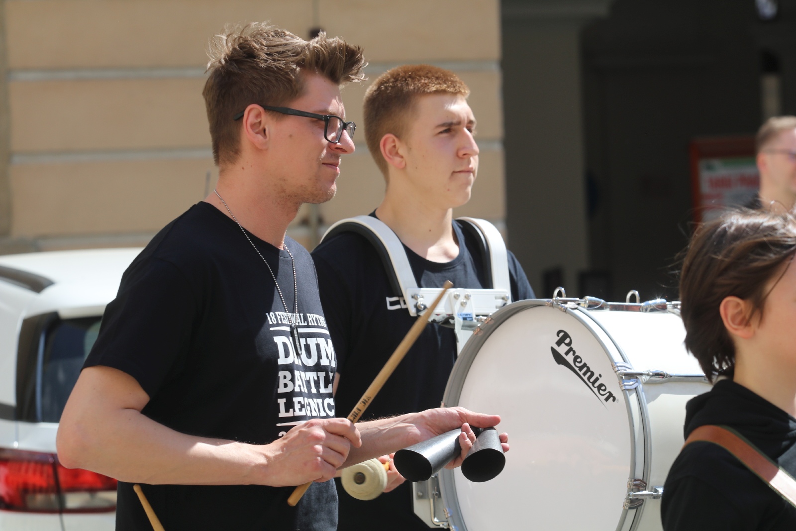 Parada perkusyjna pod wodzą Jacka Muzioła przeszła przez Legnicę