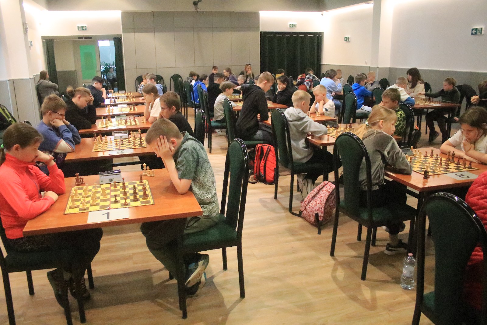 Szachowe pierwsze kroki turniejowe w SDK 
