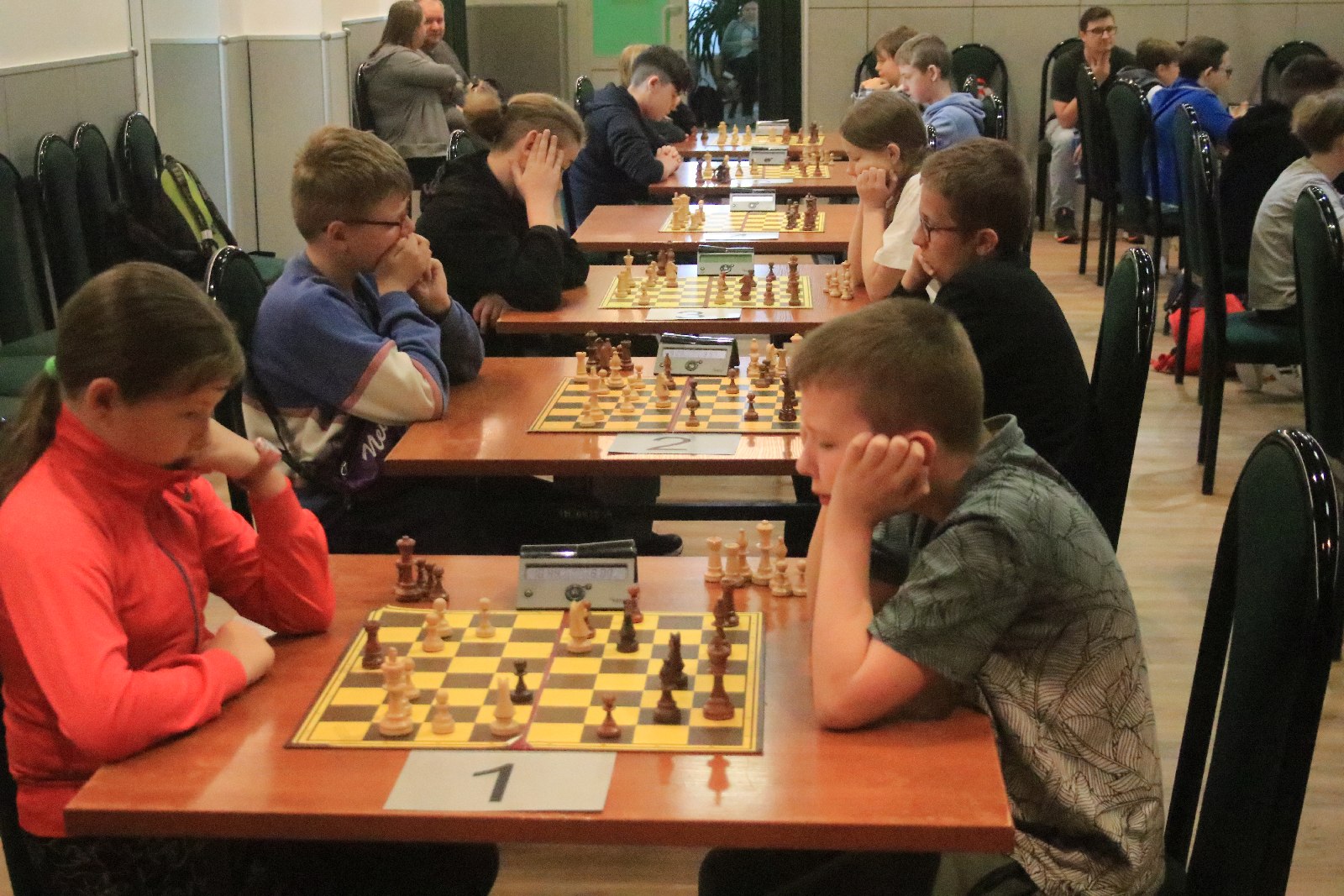Szachowe pierwsze kroki turniejowe w SDK 
