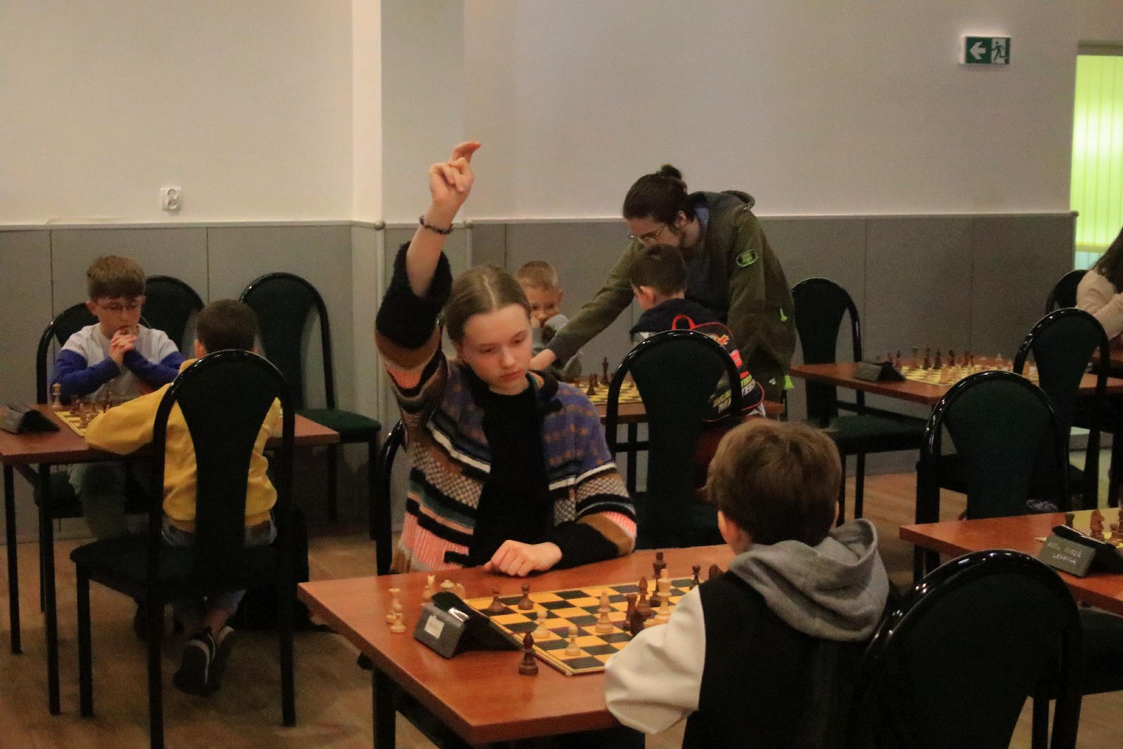 Szachowe pierwsze kroki turniejowe w SDK 