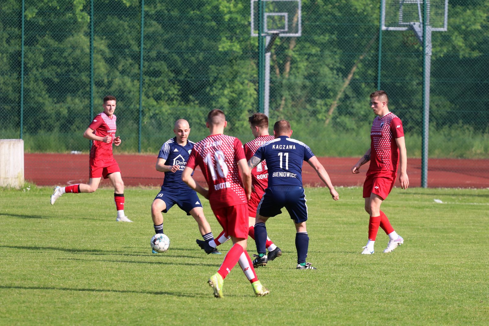 Piłkarzom z Rokitek starczyło sił tylko na pierwszą połowę