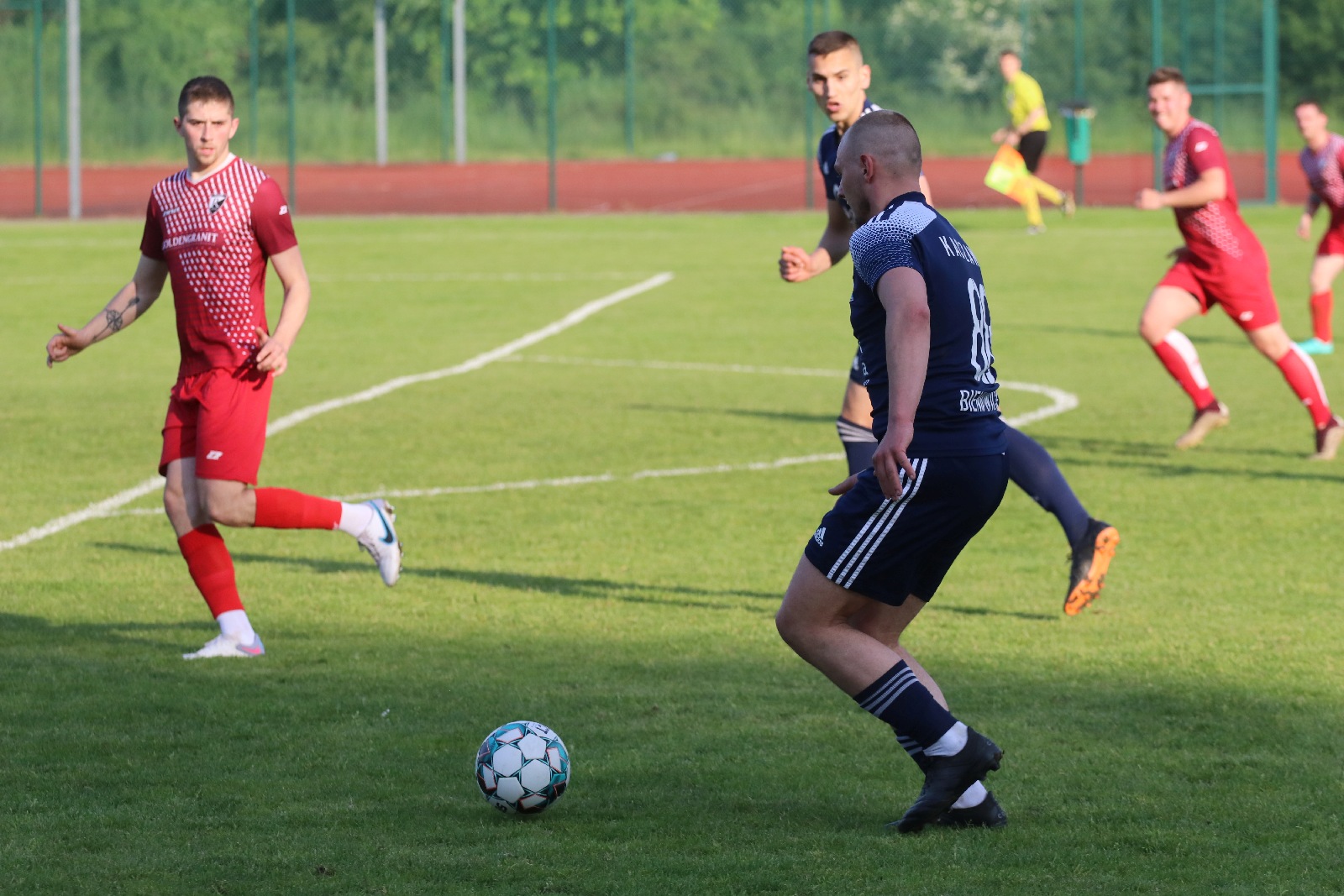 Piłkarzom z Rokitek starczyło sił tylko na pierwszą połowę