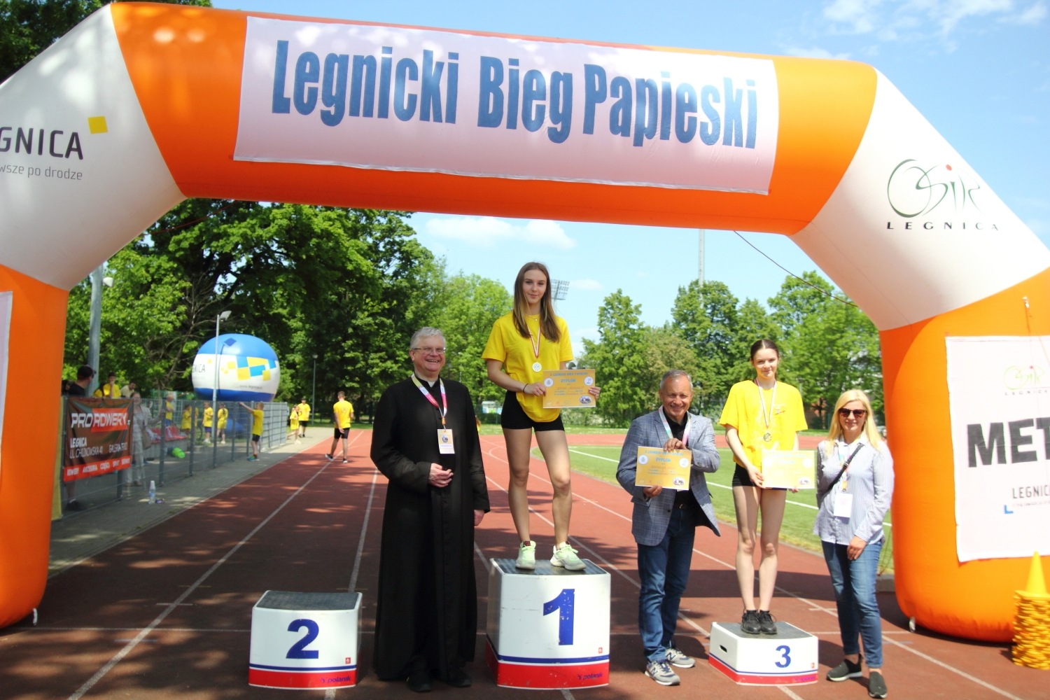 W legnickim biegu papieskim pobiegło kilkadziesiąt osób