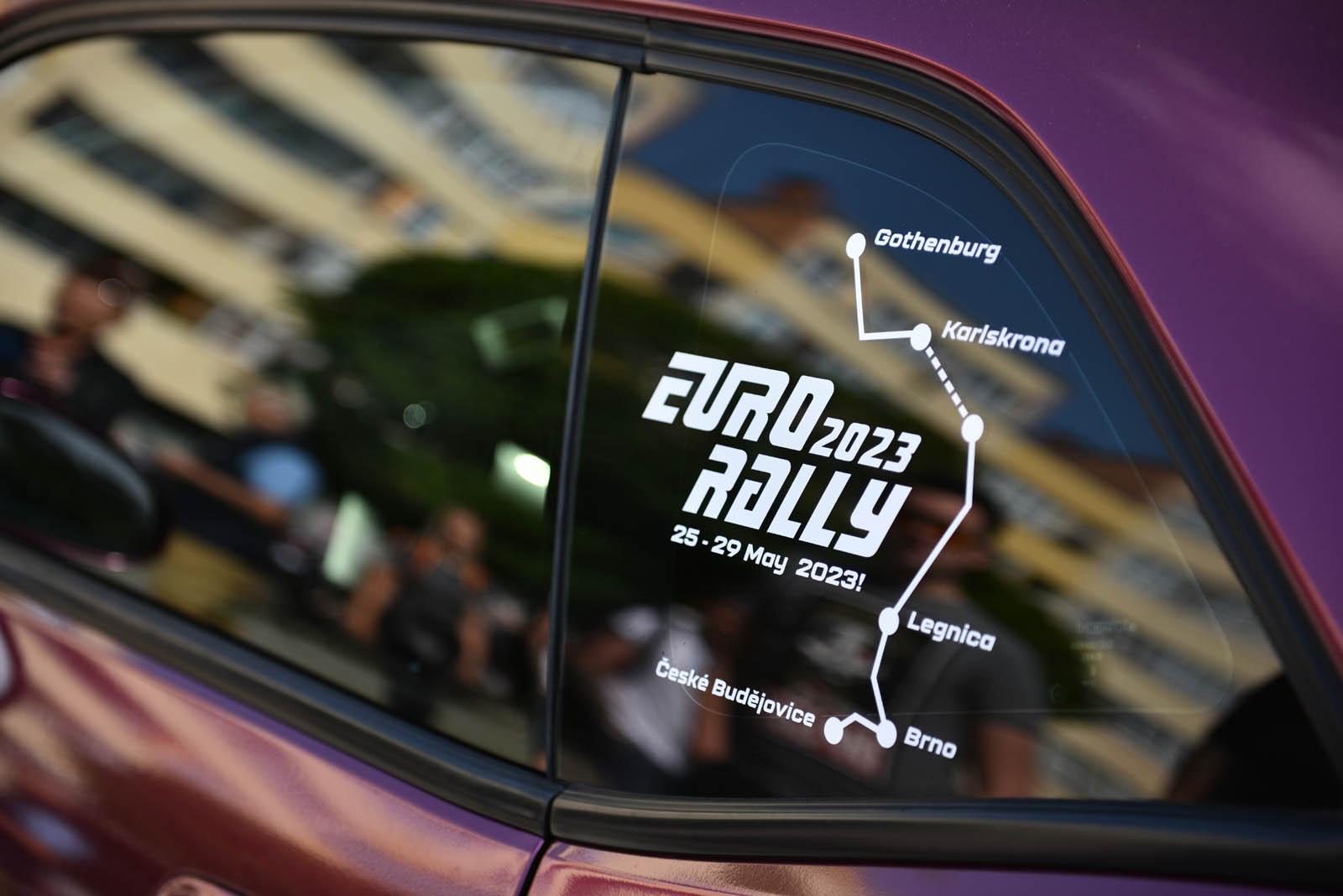 Euro Rally 2023. To było niezwykłe widowisko motoryzacyjne. Cz.1