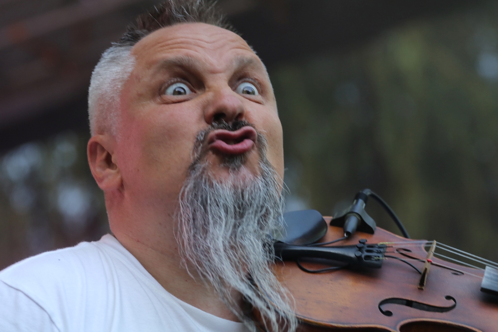 Michał Jelonek zrobił wielkie show nad jeziorem