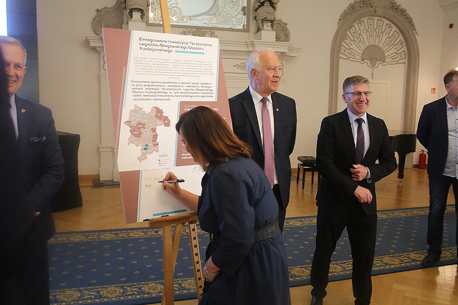 Podpisanie porozumienia gminno-powiatowego w sprawie ZIT LGOF