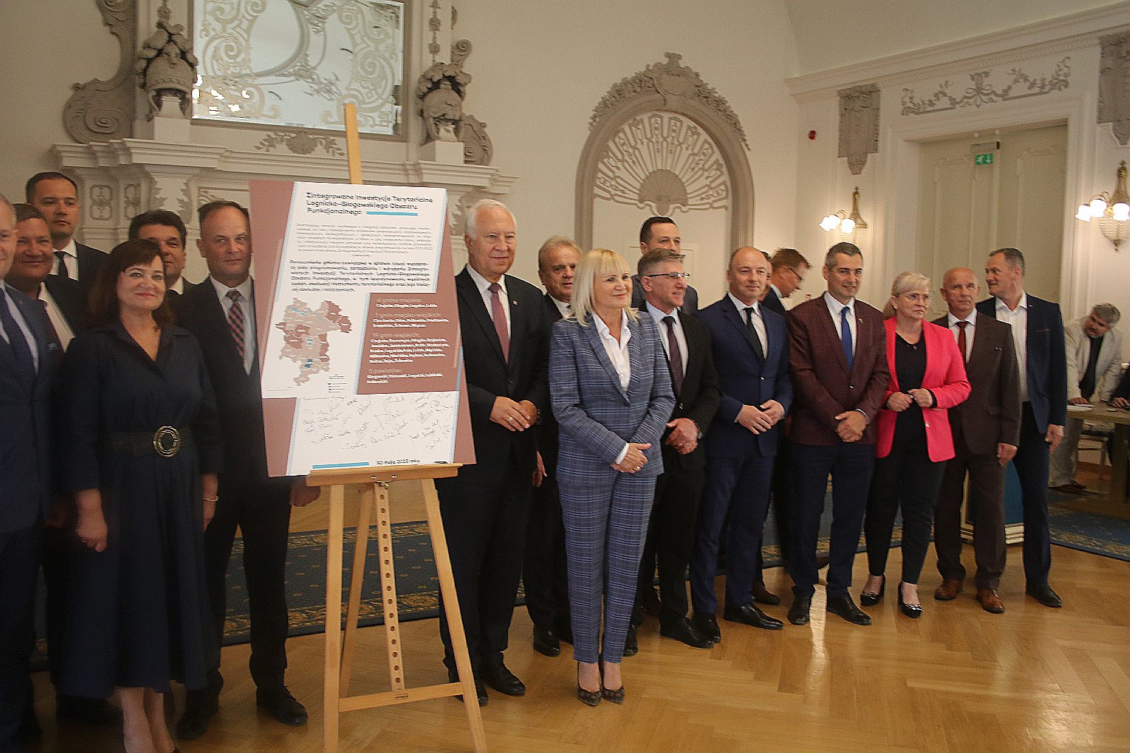 Podpisanie porozumienia gminno-powiatowego w sprawie ZIT LGOF