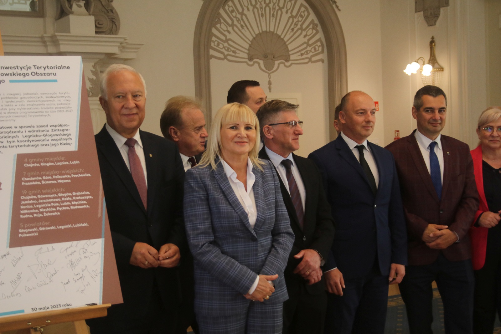 Podpisanie porozumienia gminno-powiatowego w sprawie ZIT LGOF