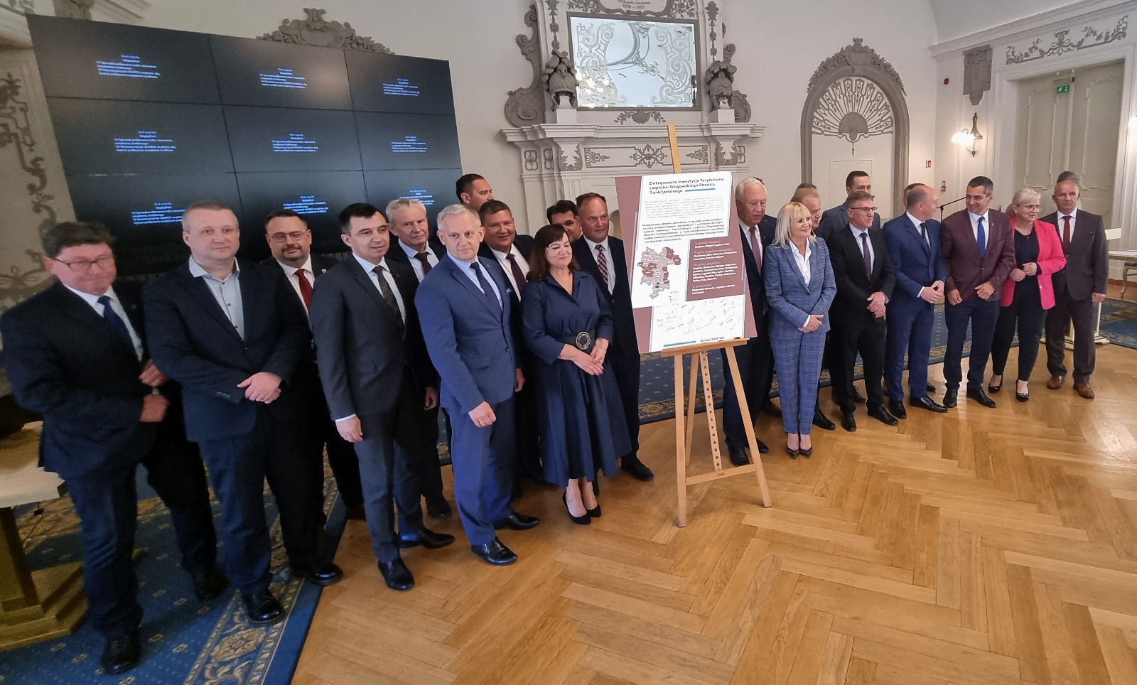 Podpisanie porozumienia gminno-powiatowego w sprawie ZIT LGOF