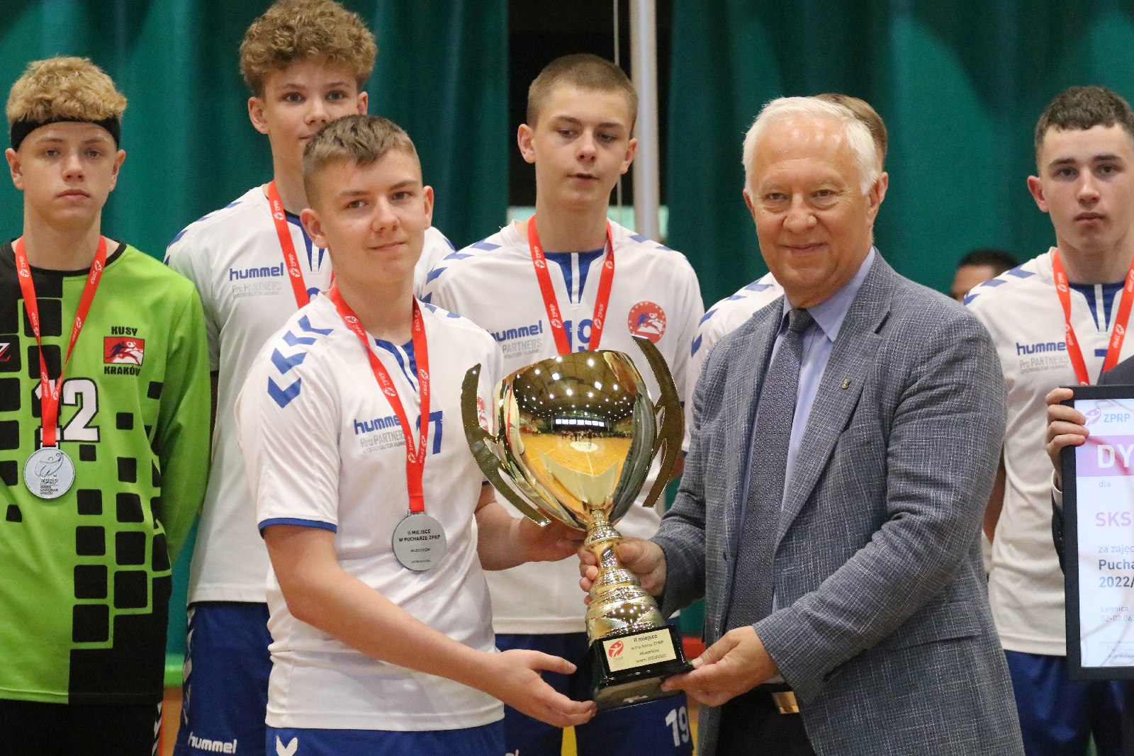 Młodzicy Siódemki Huras Legnica Mistrzami Polski