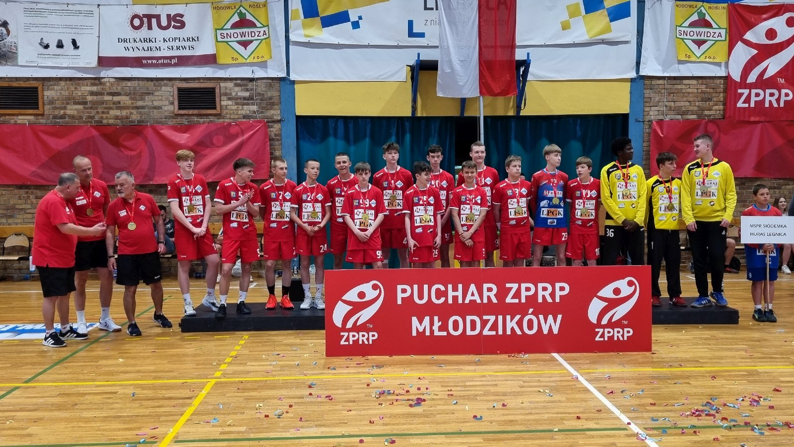 Młodzicy Siódemki Huras Legnica Mistrzami Polski