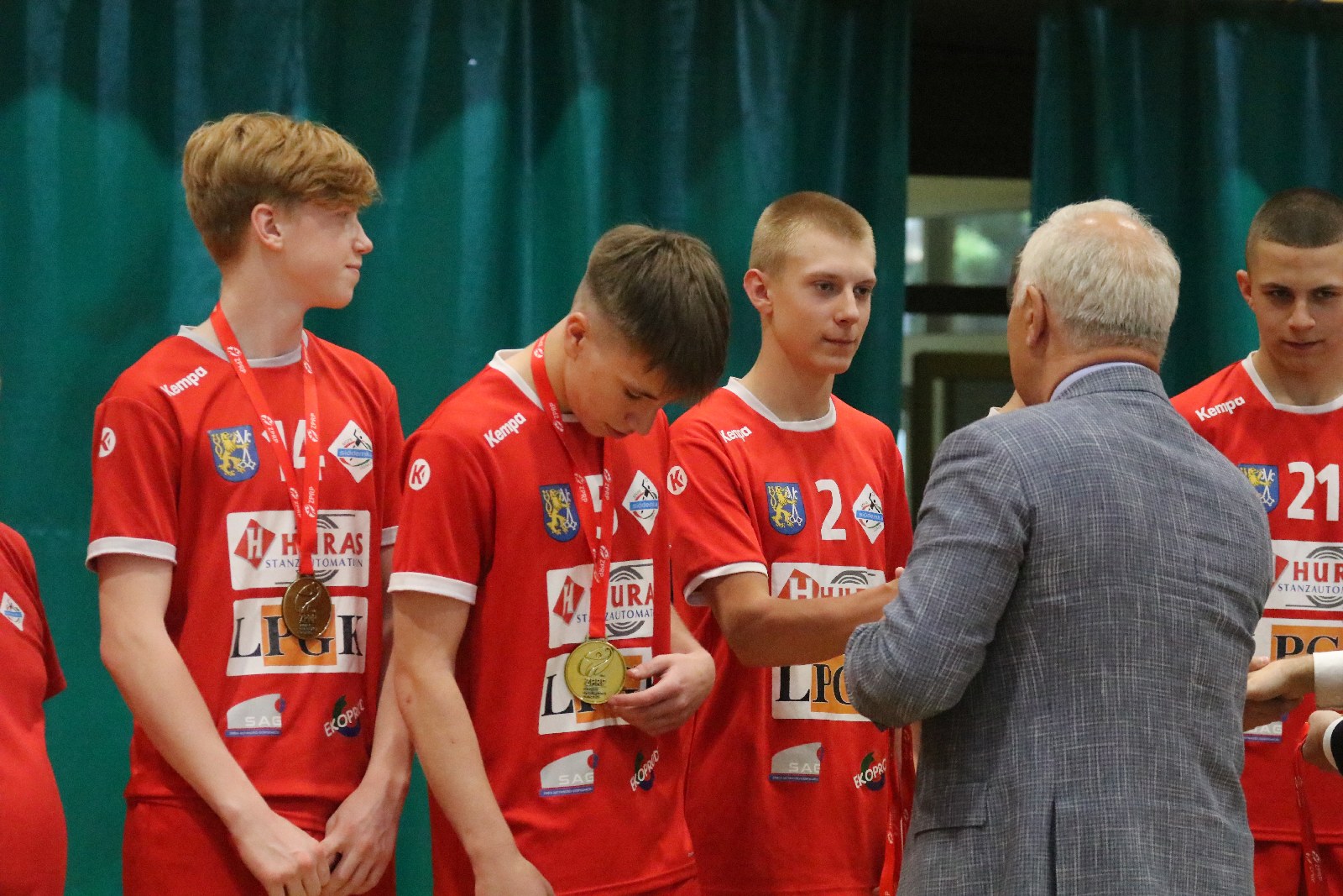Młodzicy Siódemki Huras Legnica Mistrzami Polski