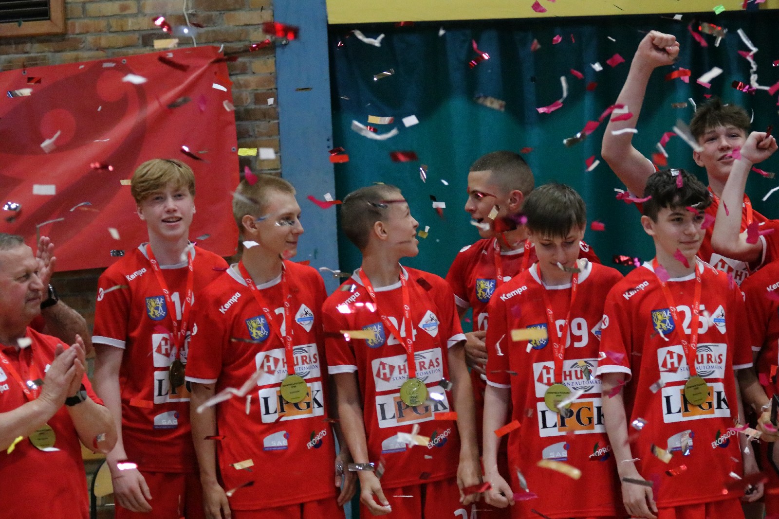 Młodzicy Siódemki Huras Legnica Mistrzami Polski