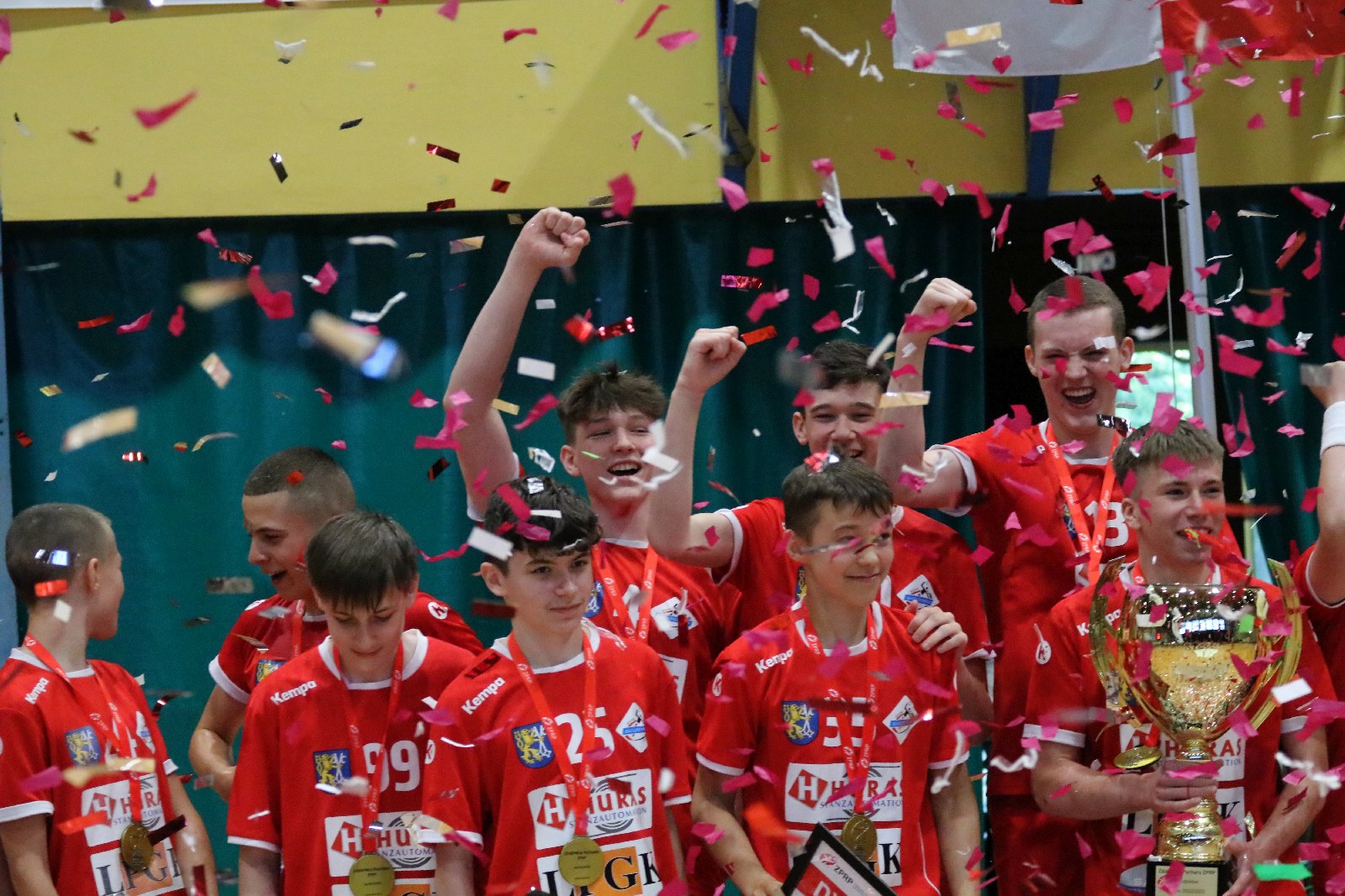 Młodzicy Siódemki Huras Legnica Mistrzami Polski