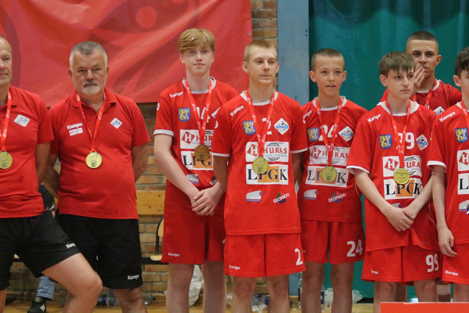 Młodzicy Siódemki Huras Legnica Mistrzami Polski