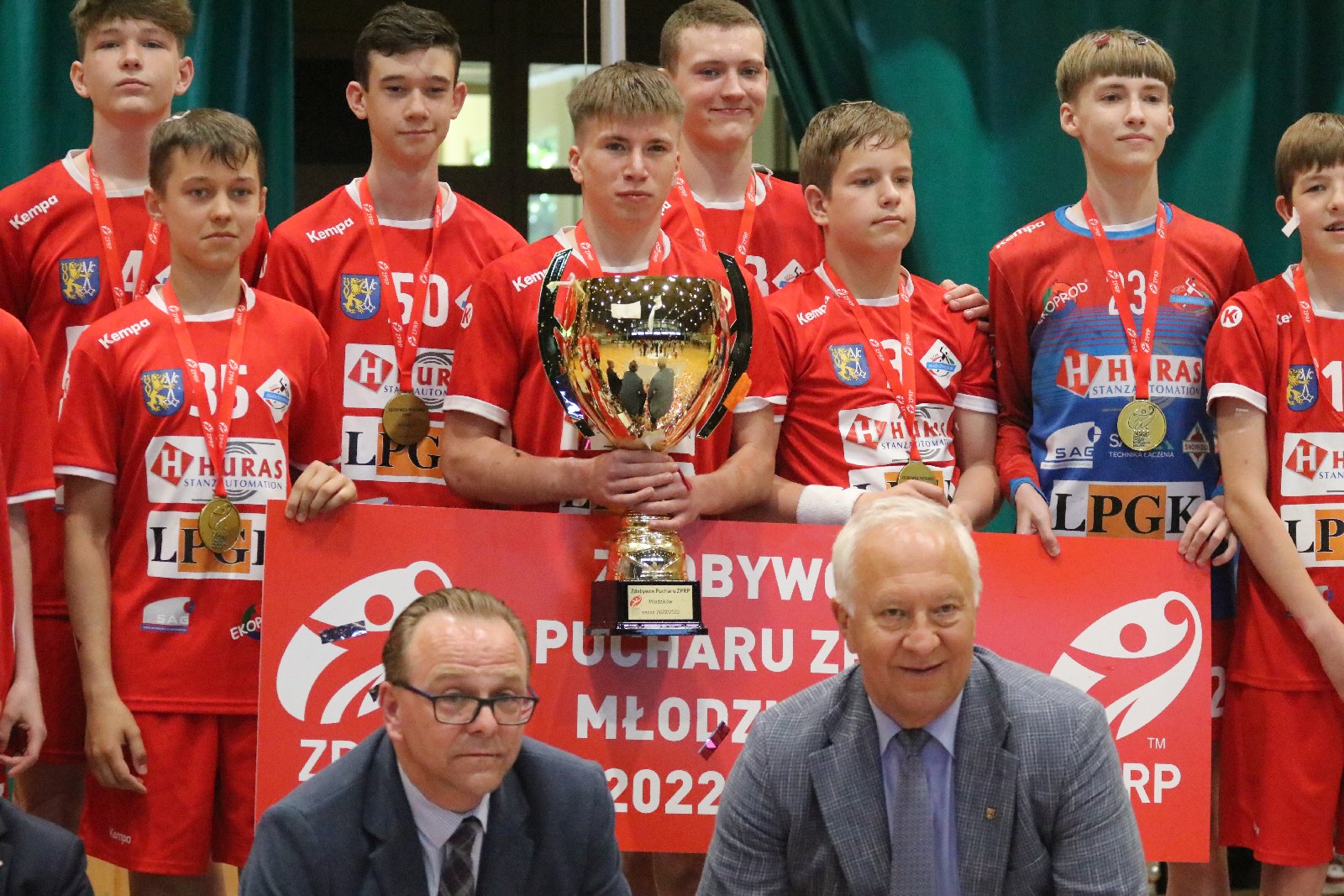 Młodzicy Siódemki Huras Legnica Mistrzami Polski
