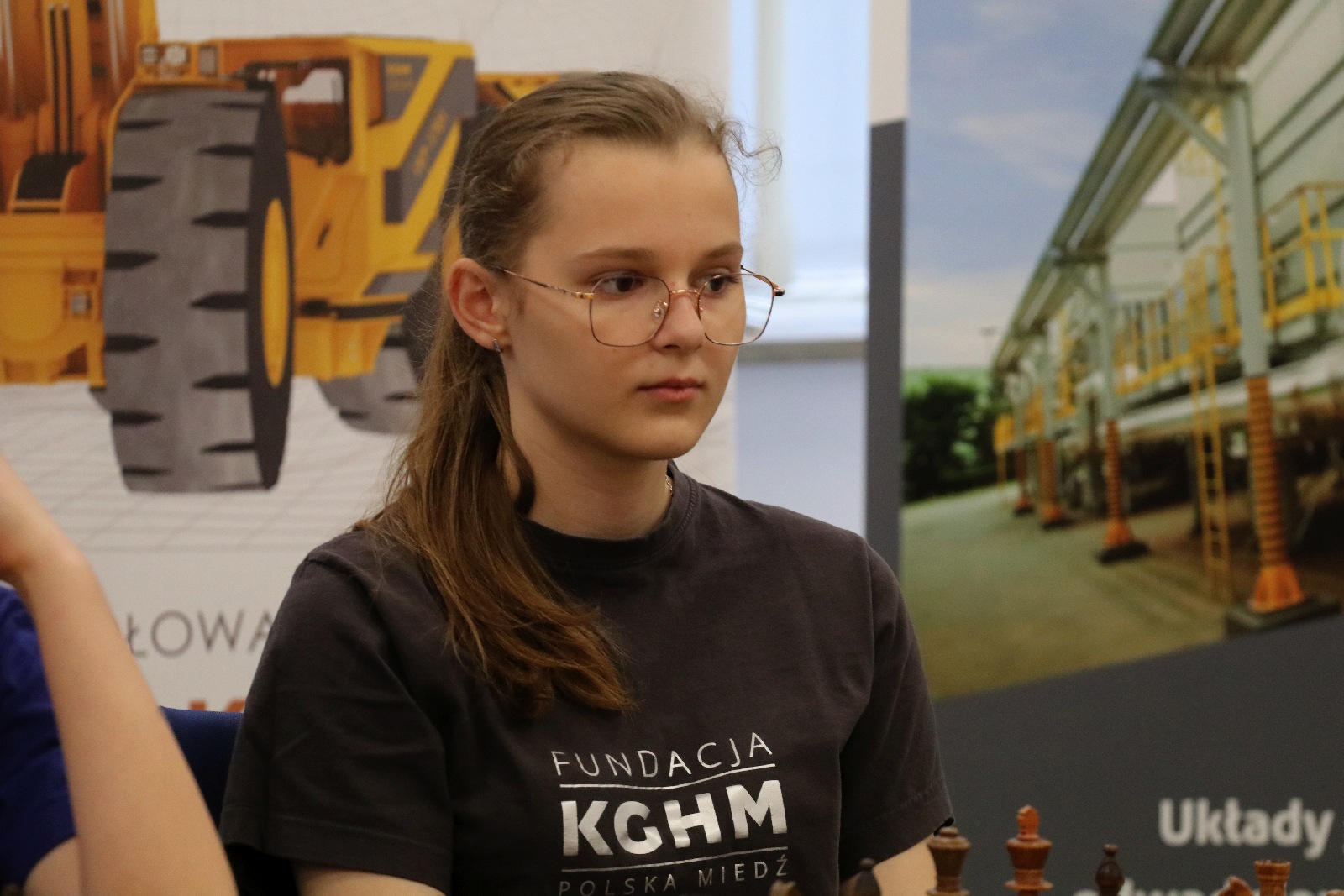 Symultana szachowa z Cherniaievem i wręczenie pucharów