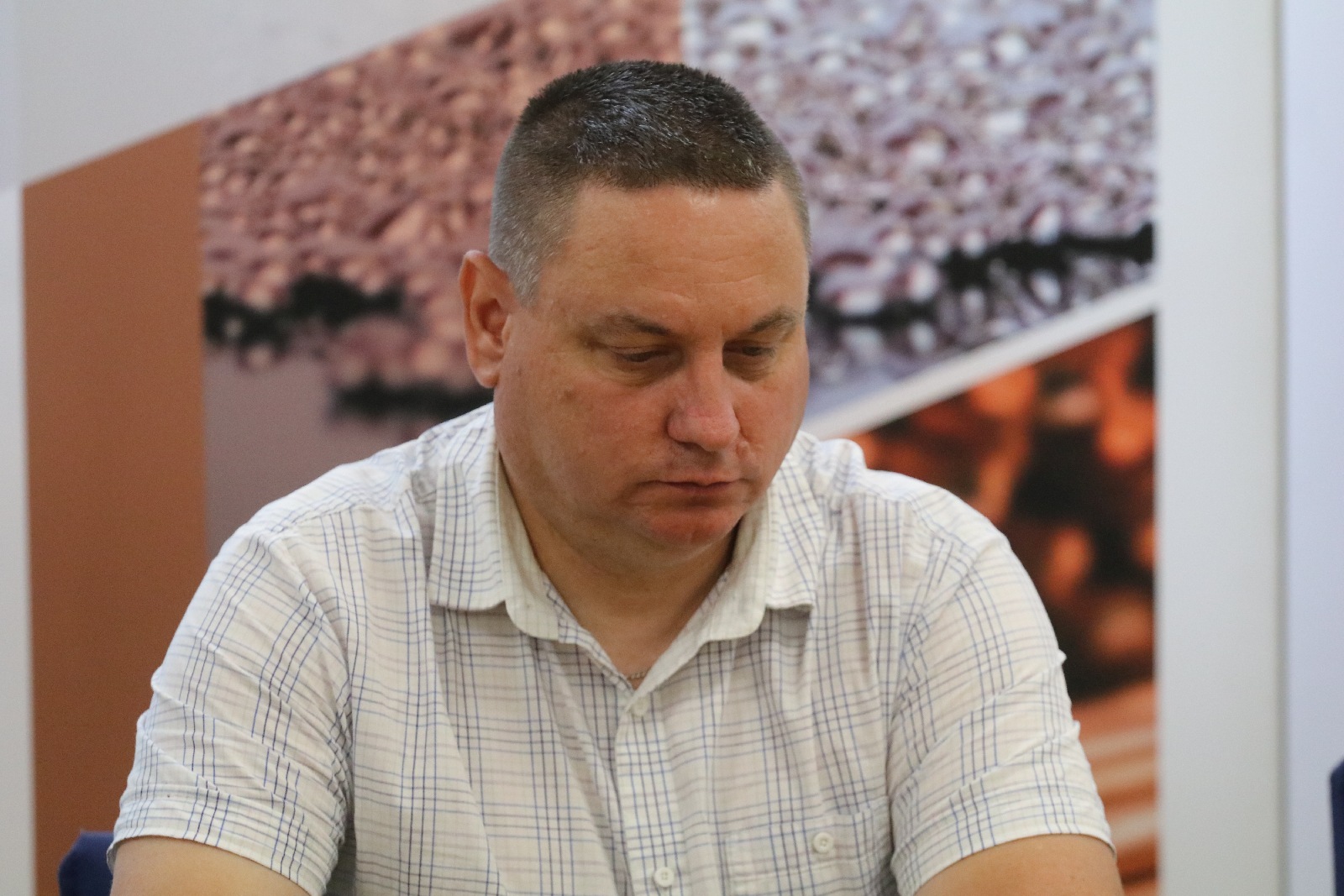 Symultana szachowa z Cherniaievem i wręczenie pucharów