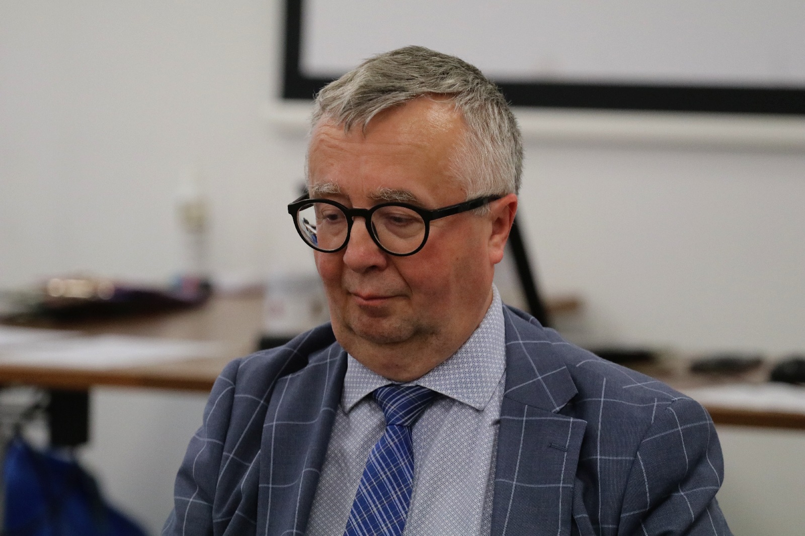 Symultana szachowa z Cherniaievem i wręczenie pucharów