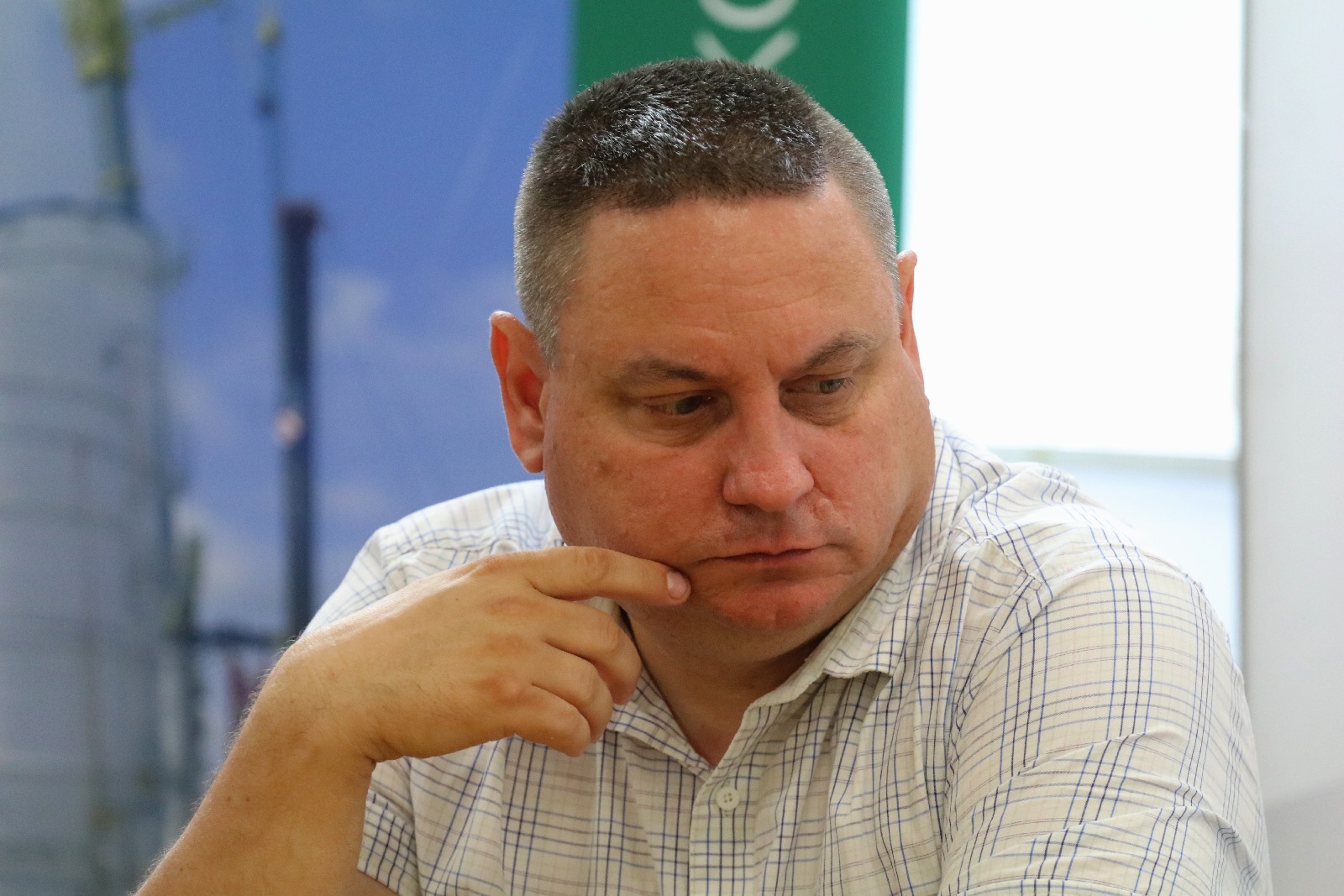 Symultana szachowa z Cherniaievem i wręczenie pucharów