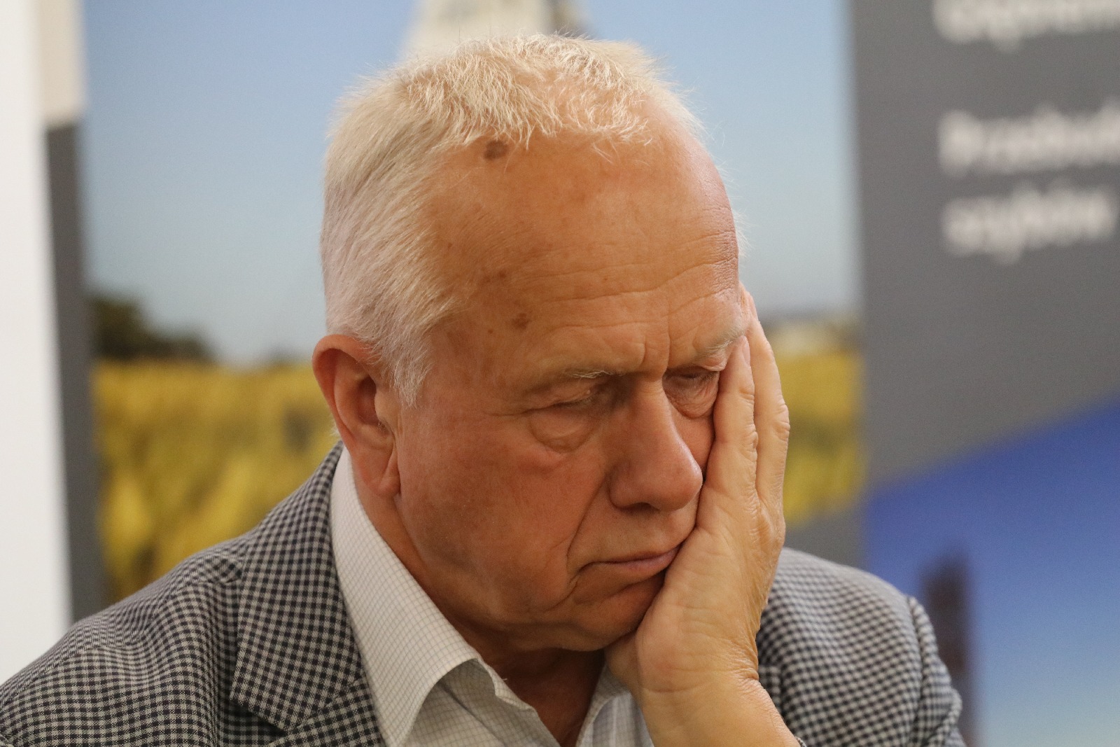 Symultana szachowa z Cherniaievem i wręczenie pucharów