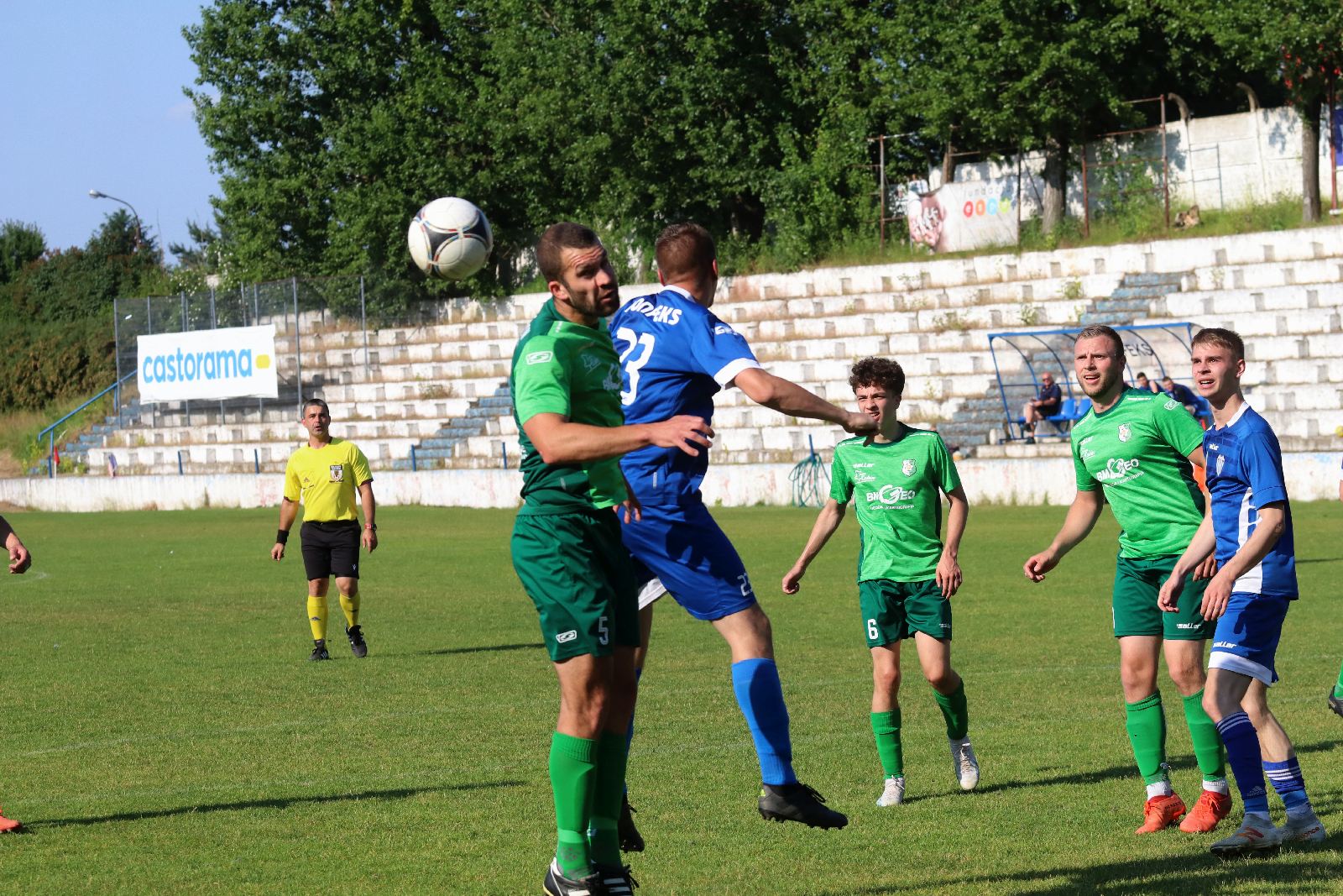Iskra Księgienice grając 85 minut w dziesiątkę i tak wygrywa