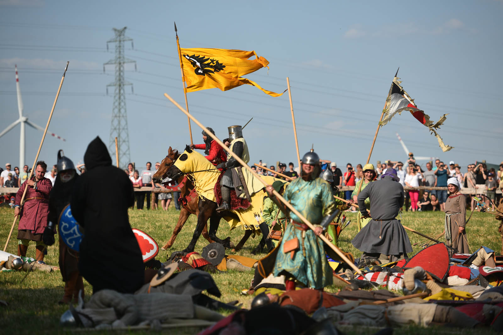Widowiskowa rekonstrukcja Bitwy na Legnickich Polach