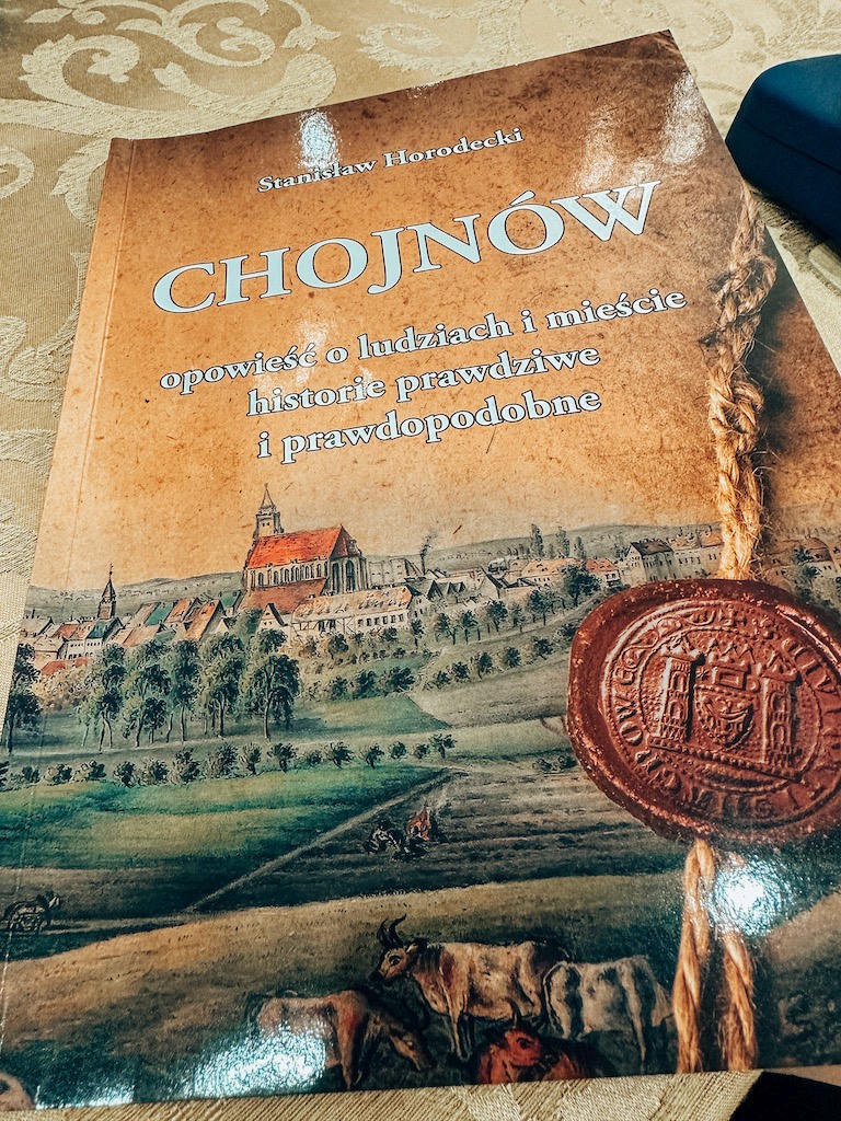 Książka Stanisława Horodeckiego o mieszkańcach Chojnowa
