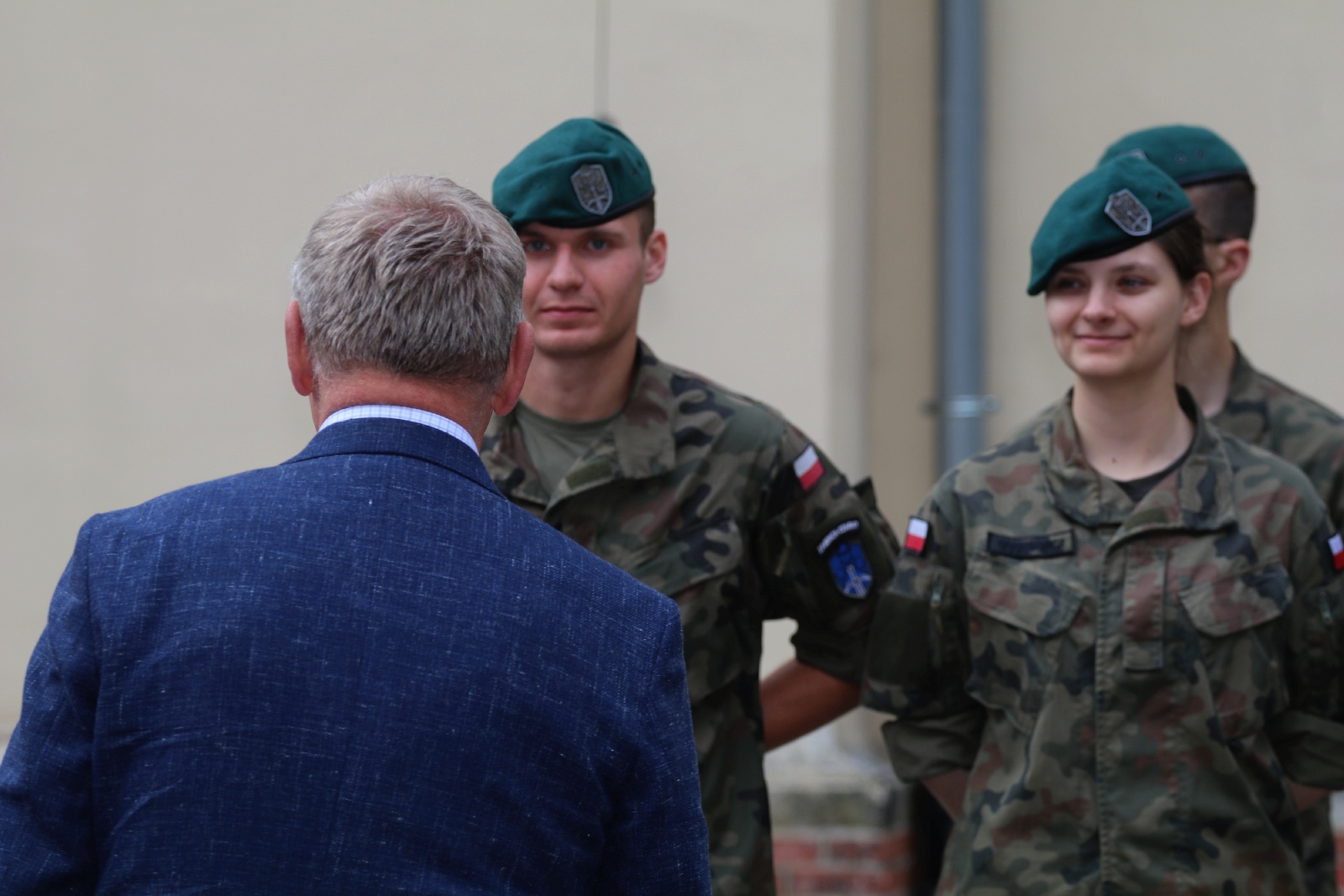 Senatorowie spotkali się z kadetami Wojskowej Szkoły Średniej