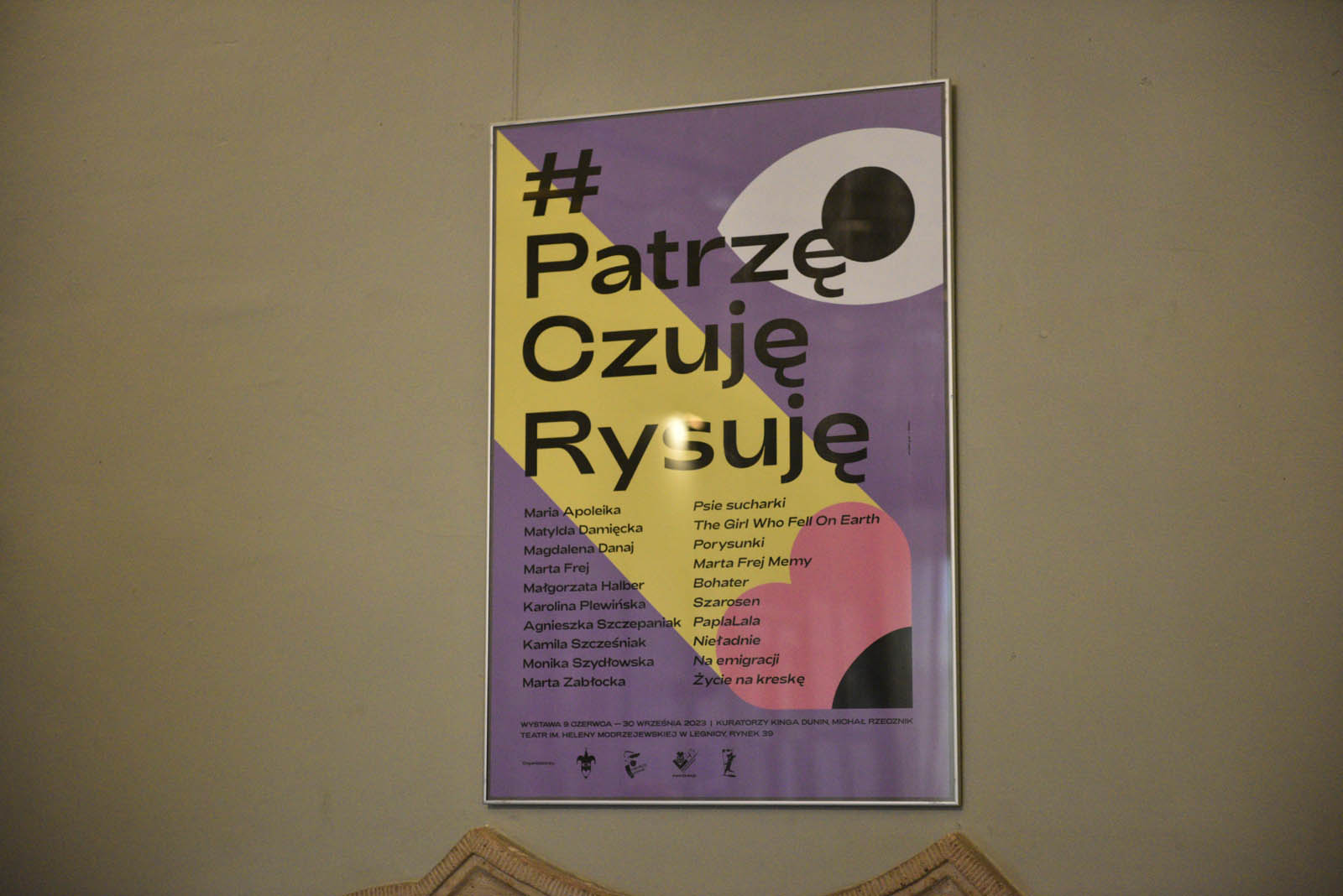 #PatrzęCzujęRysuję. Wystawa dostępna w holu Starego Ratusza