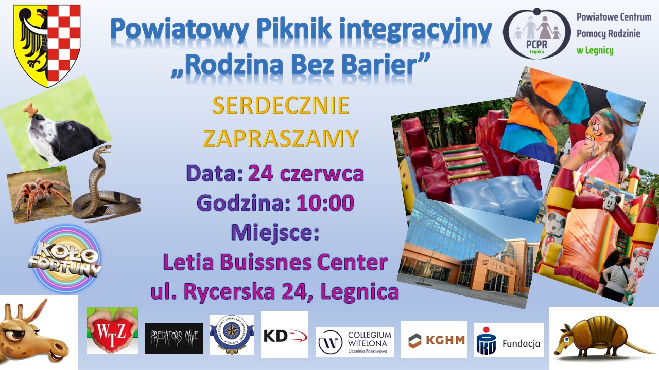 Rodzina bez barier. Powiatowy piknik integracyjny
