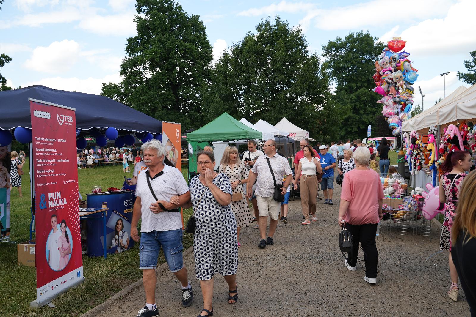 Koncert Summer Boiz rozpoczął drugi dzień Święta Legnicy