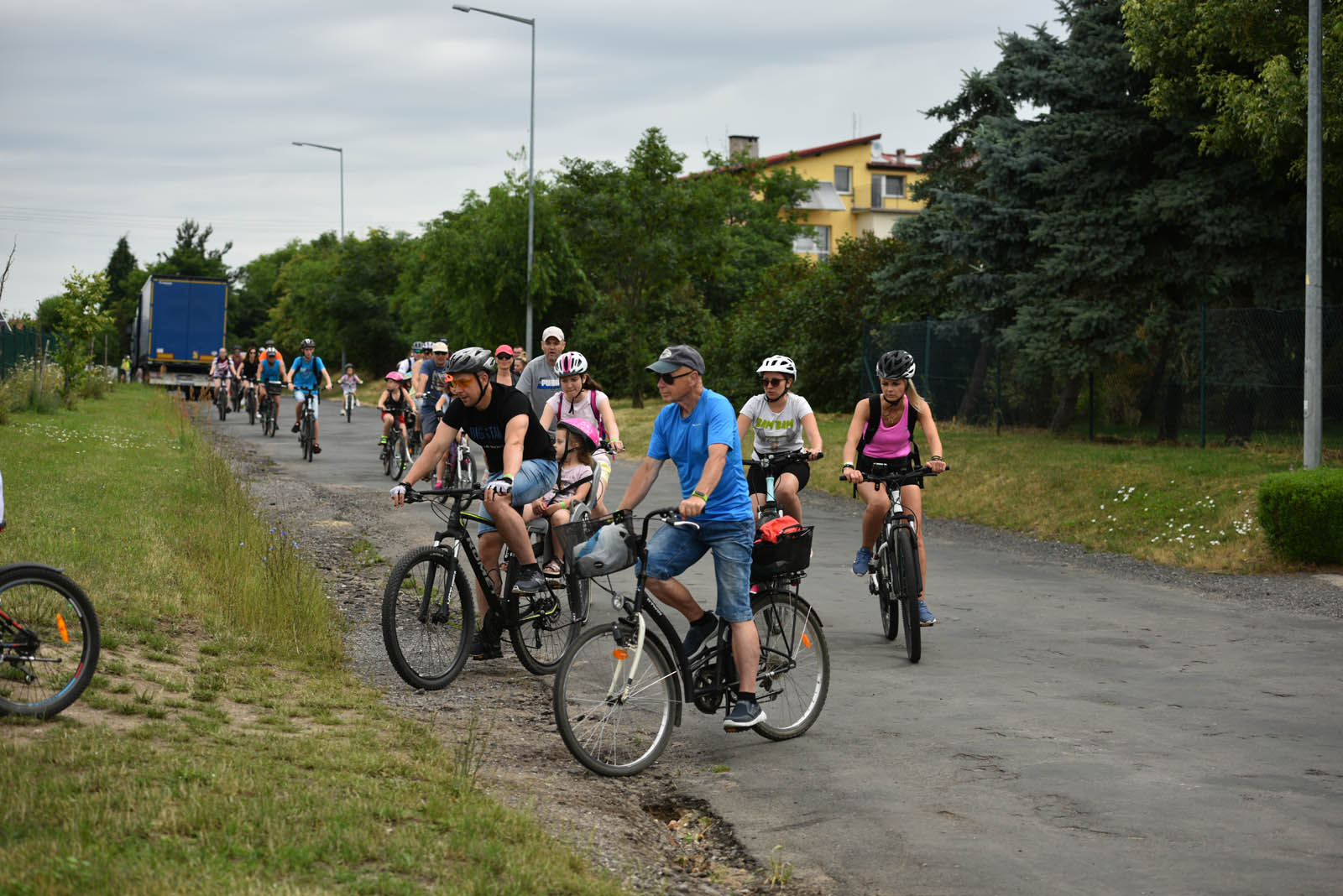 Pojechali z OSiR-em na rajd rowerowy do trzech jezior