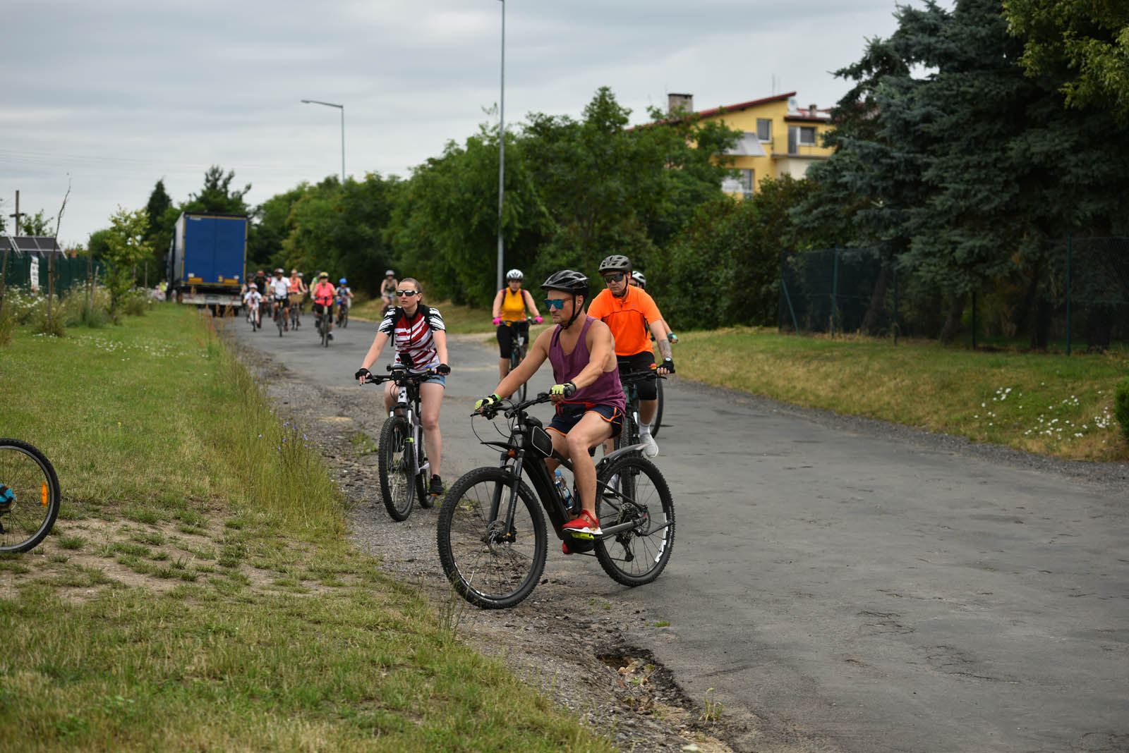 Pojechali z OSiR-em na rajd rowerowy do trzech jezior