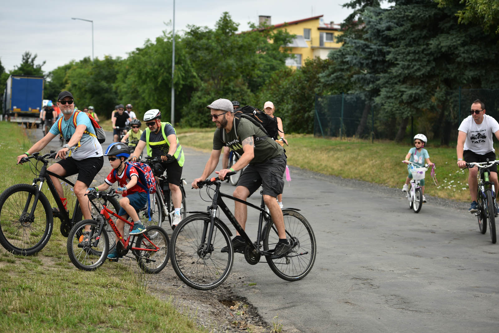 Pojechali z OSiR-em na rajd rowerowy do trzech jezior