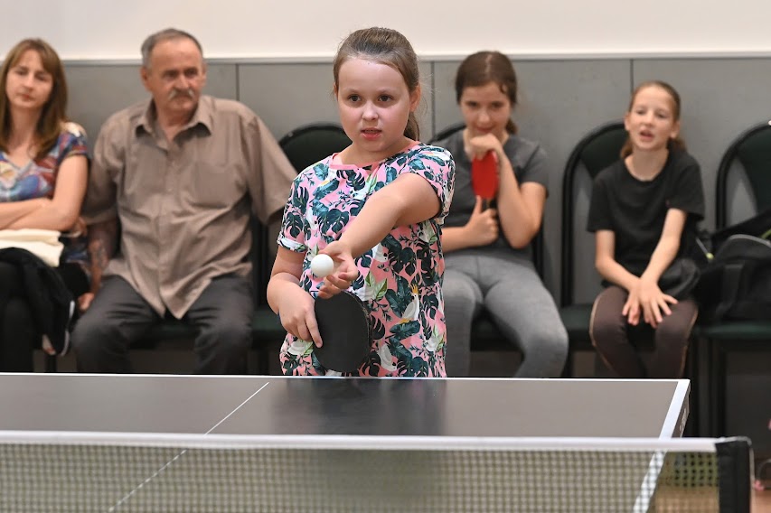 Turnieju Tenisa Stołowego dla Amatorów w SDK Kopernik