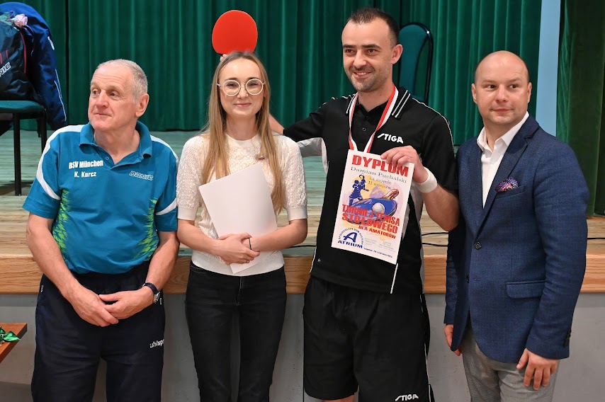 Turnieju Tenisa Stołowego dla Amatorów w SDK Kopernik