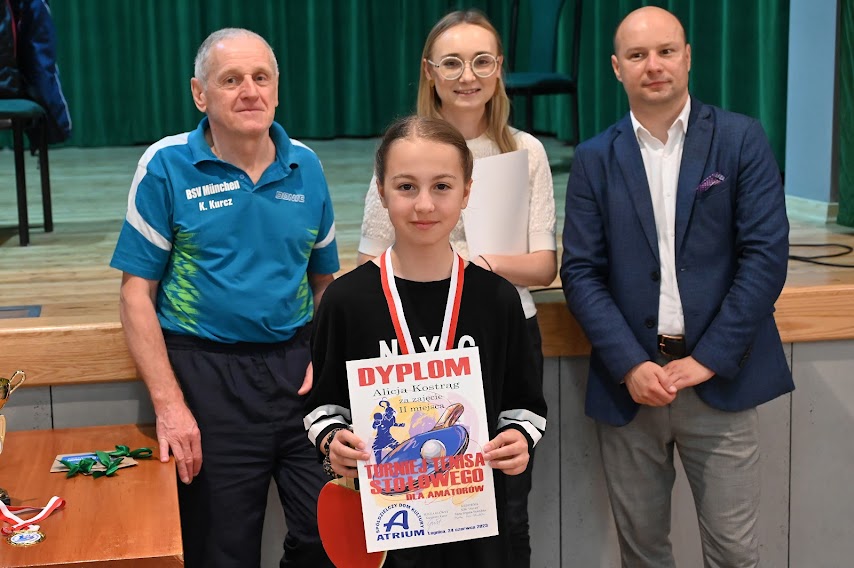 Turnieju Tenisa Stołowego dla Amatorów w SDK Kopernik