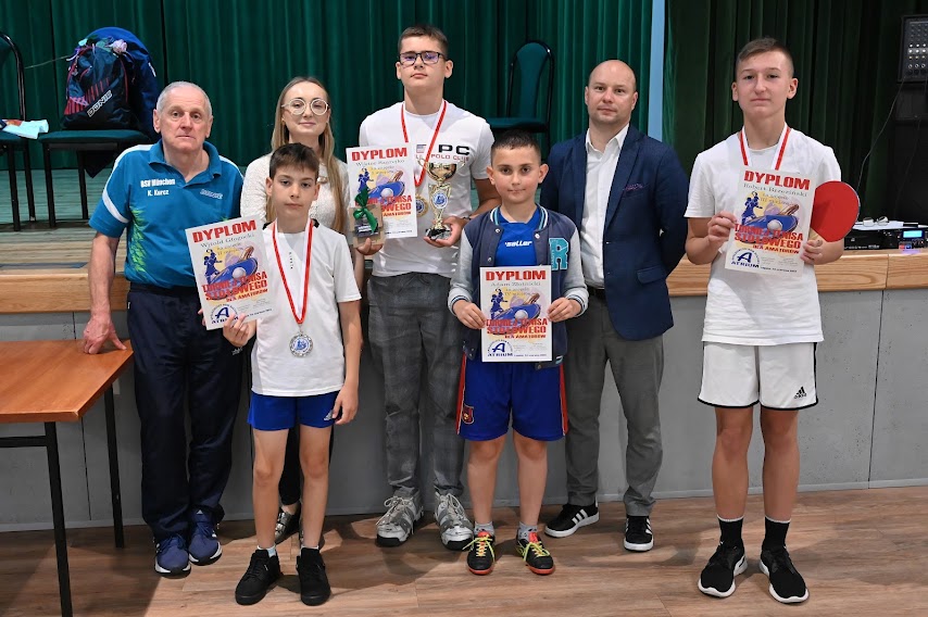 Turnieju Tenisa Stołowego dla Amatorów w SDK Kopernik