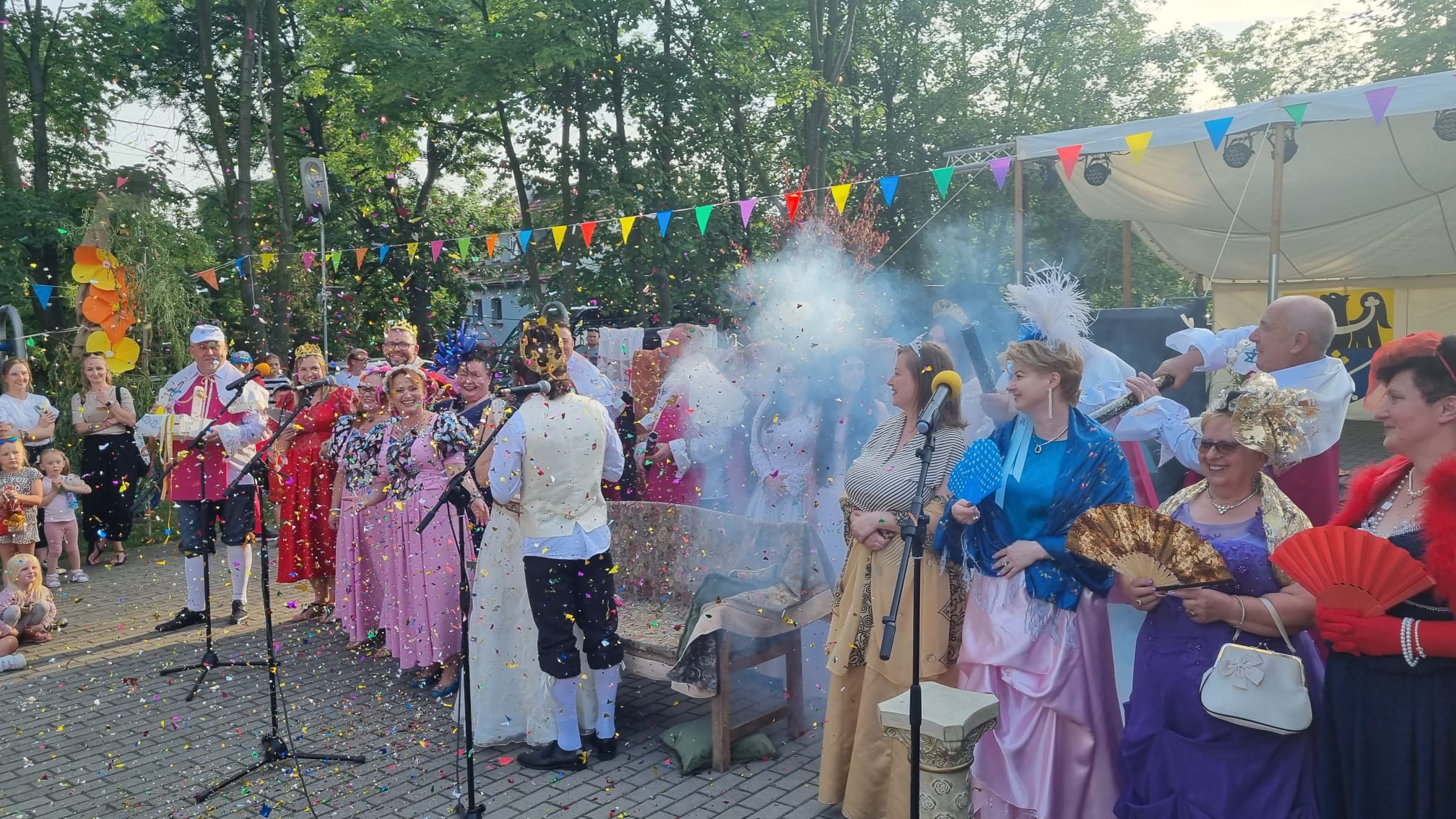 Świetna zabawa podczas Biesiady Sąsiedzkiej w Koskowicach