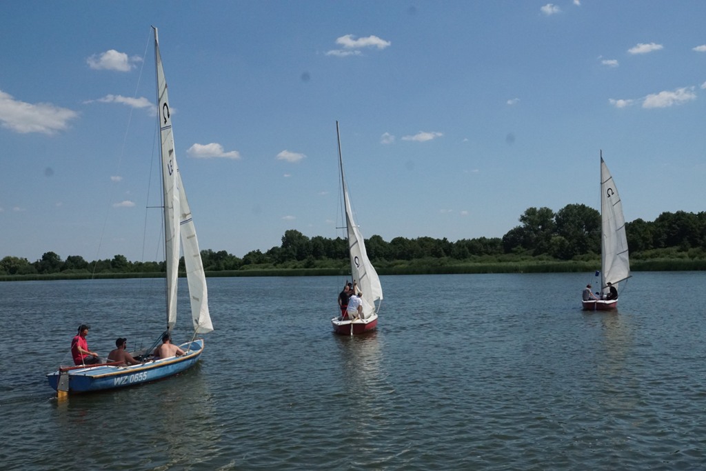 Wypłynęły żaglówki po Puchar Wójta Gminy Kunice         
