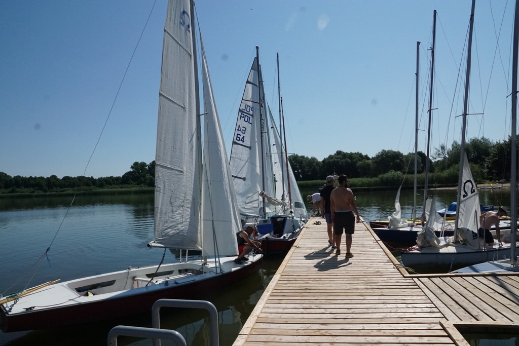 Wypłynęły żaglówki po Puchar Wójta Gminy Kunice         
